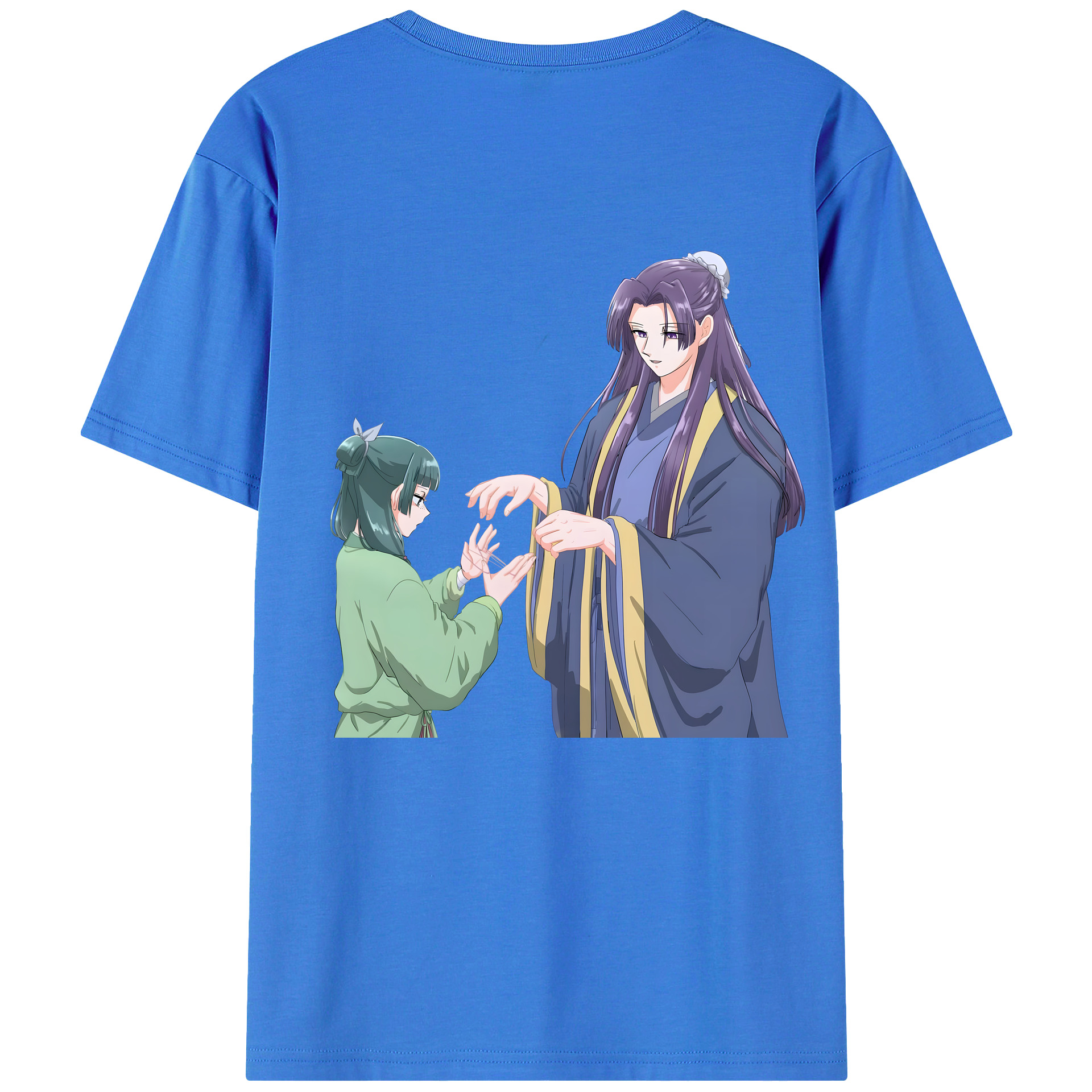 （画像用） 薬屋のひとりごと The Apothecary Diaries 綿100％半袖Tシャツ（背面プリント）