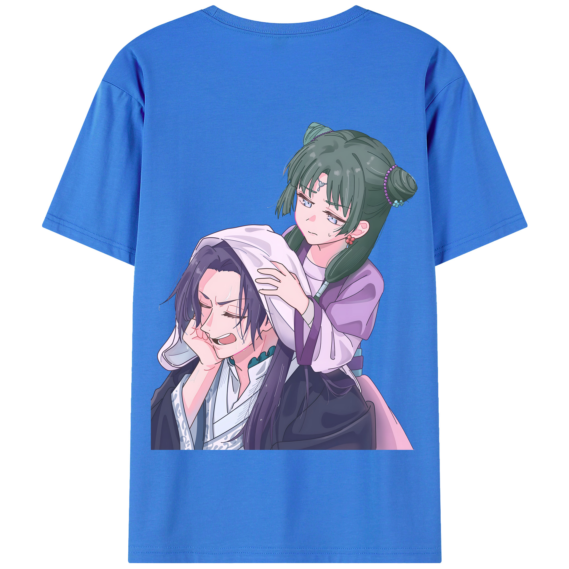 （画像用） 薬屋のひとりごと The Apothecary Diaries 綿100％半袖Tシャツ（背面プリント）