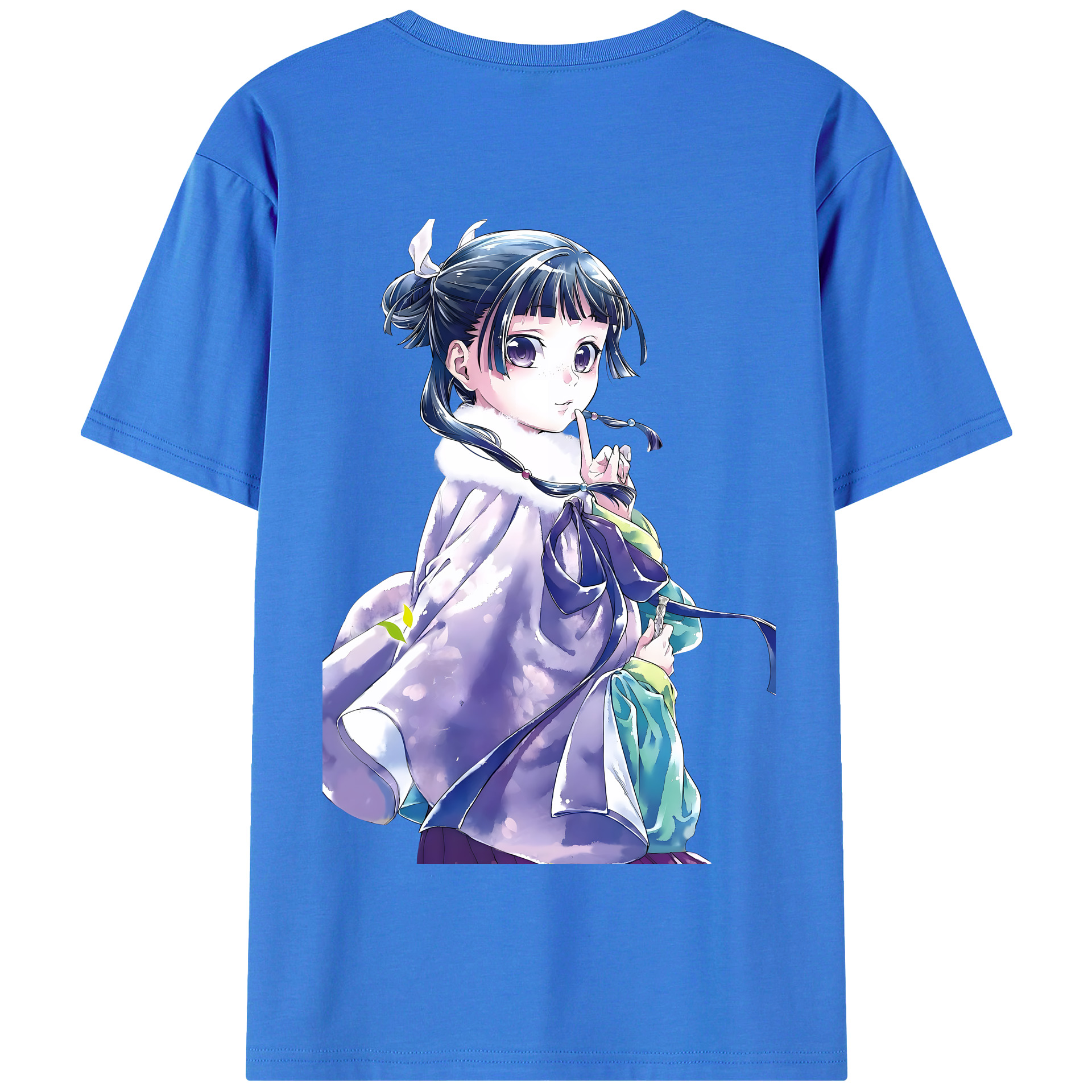 （画像用） 薬屋のひとりごと The Apothecary Diaries 綿100％半袖Tシャツ（背面プリント）