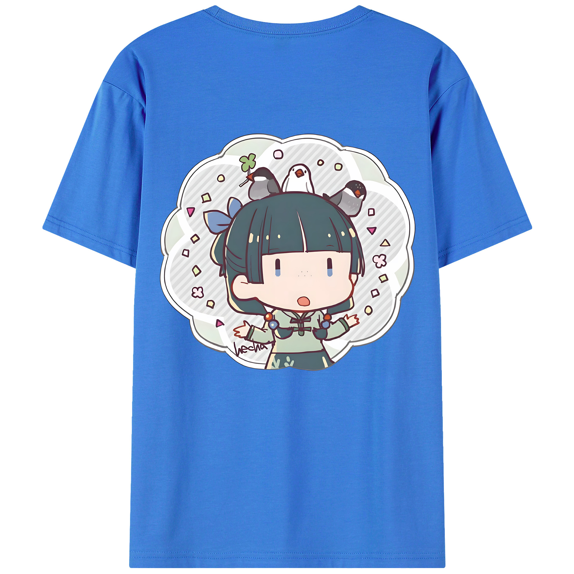 （画像用） 薬屋のひとりごと The Apothecary Diaries 綿100％半袖Tシャツ（背面プリント）