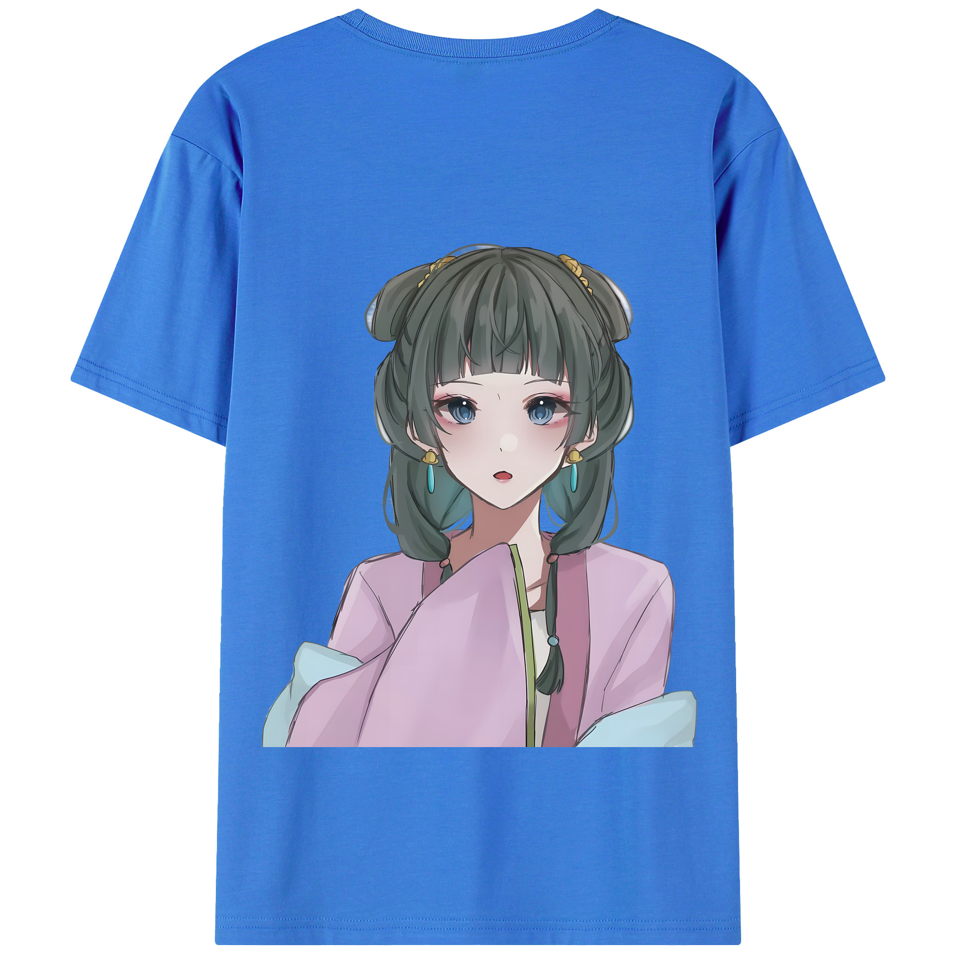 （画像用） 薬屋のひとりごと The Apothecary Diaries 綿100％半袖Tシャツ（背面プリント）