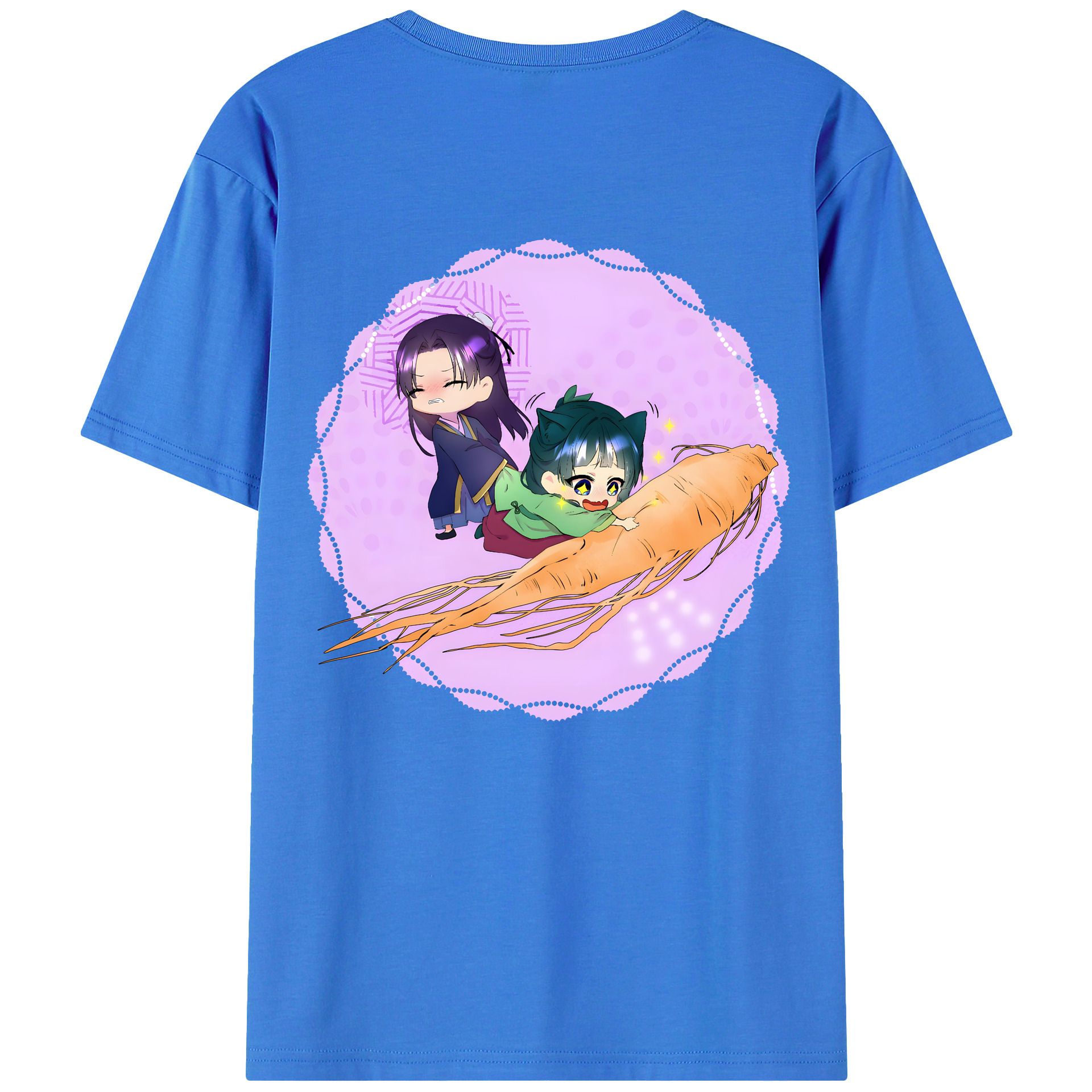 （画像用） 薬屋のひとりごと The Apothecary Diaries 綿100％半袖Tシャツ（背面プリント）