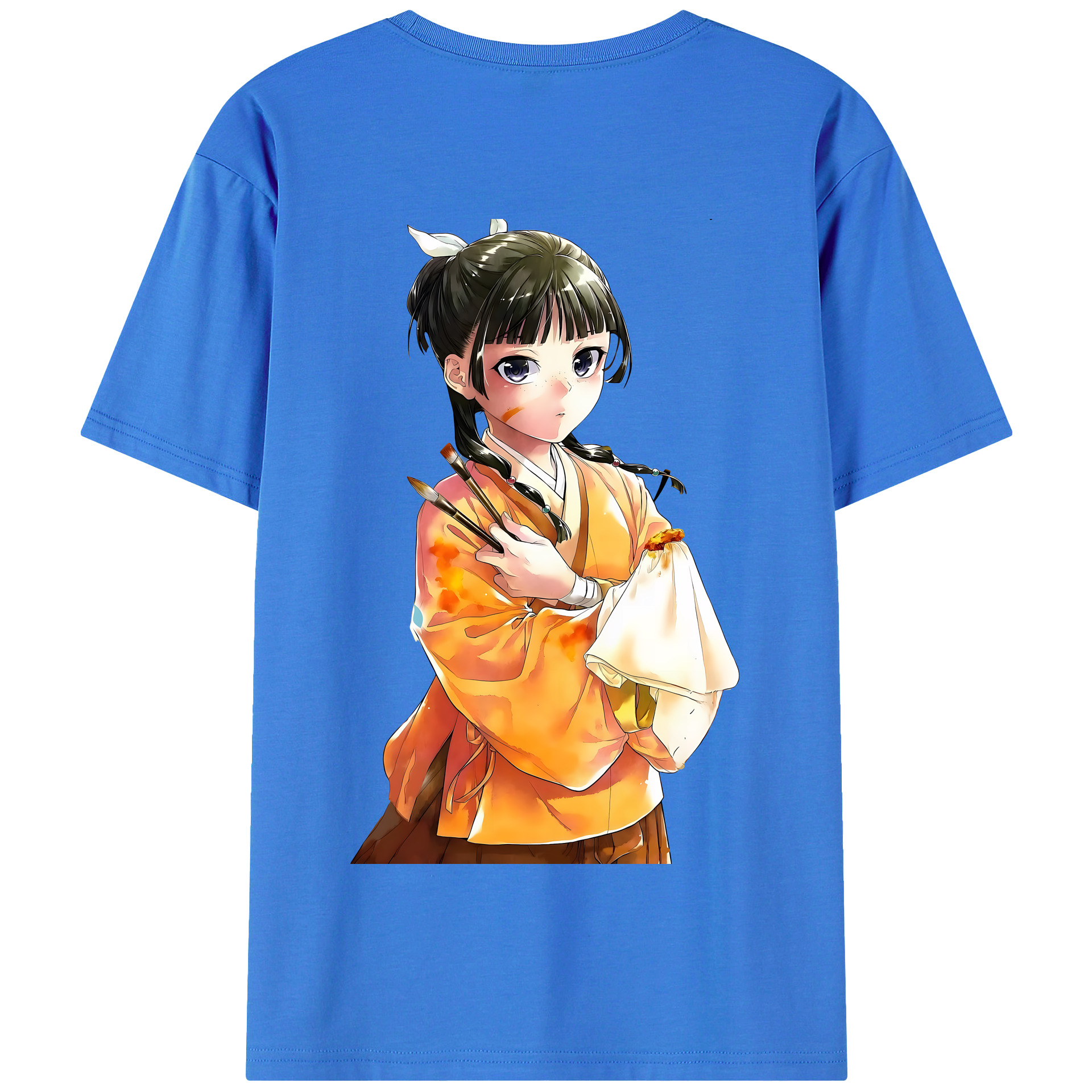 （画像用） 薬屋のひとりごと The Apothecary Diaries 綿100％半袖Tシャツ（背面プリント）
