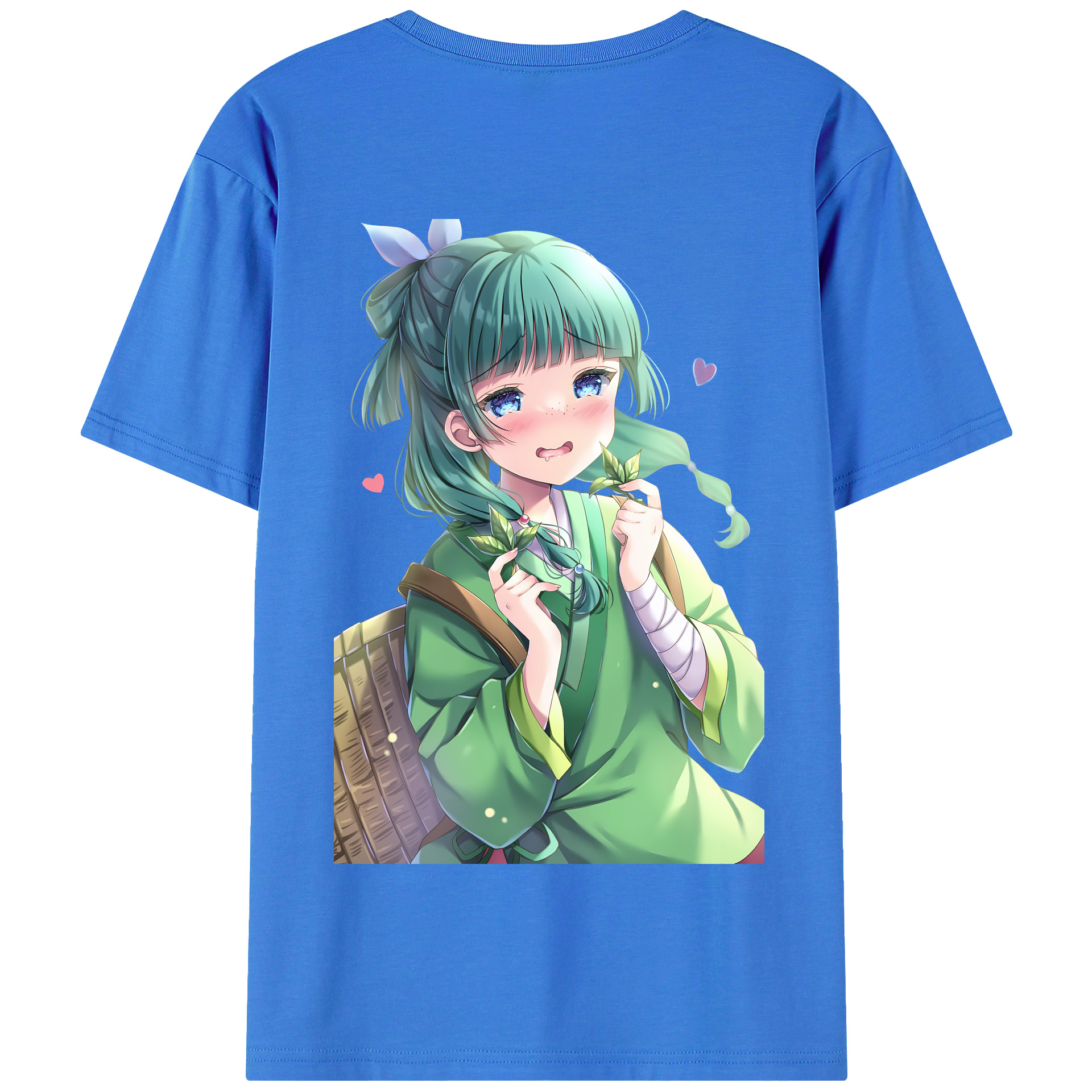 （画像用） 薬屋のひとりごと The Apothecary Diaries 綿100％半袖Tシャツ（背面プリント）