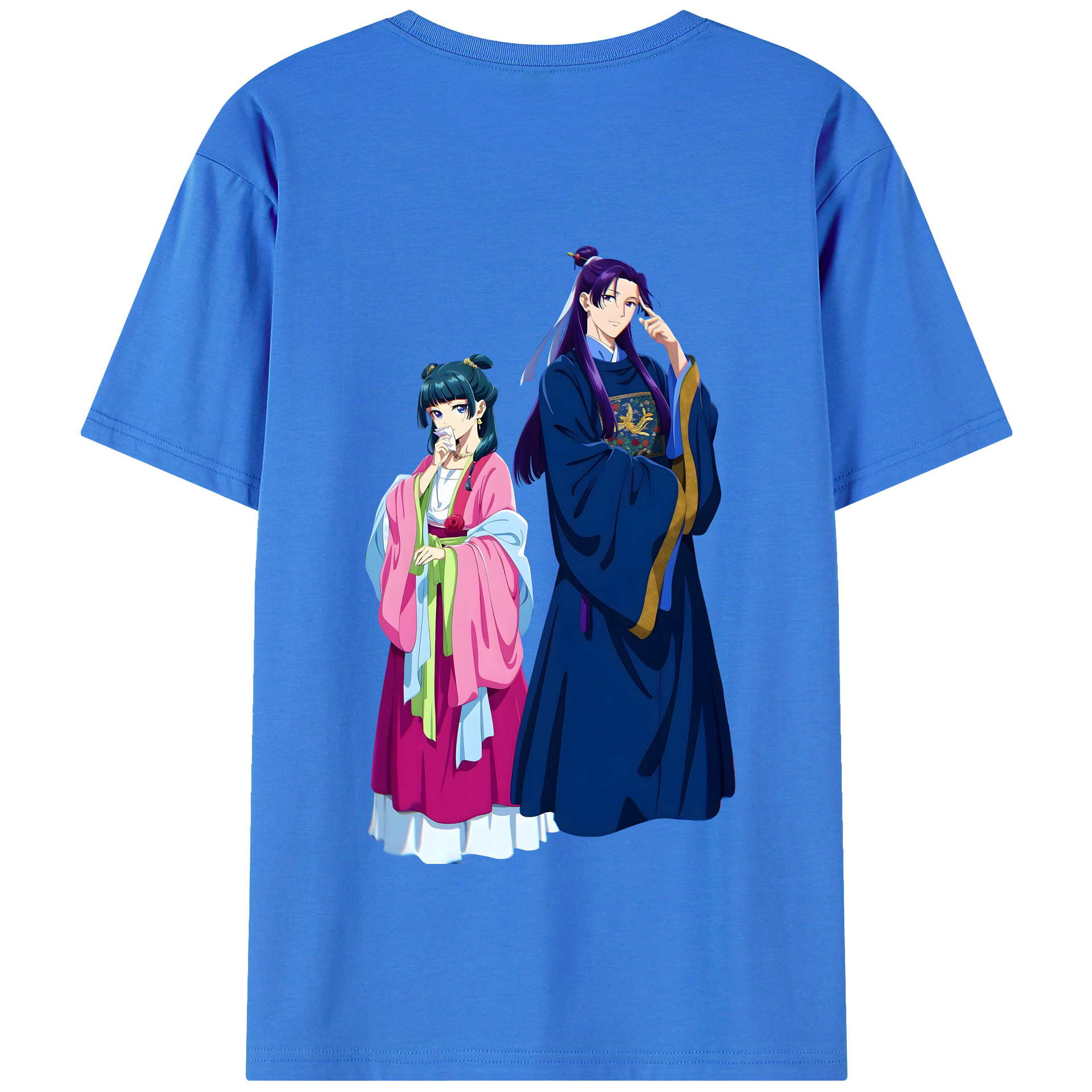 （画像用） 薬屋のひとりごと The Apothecary Diaries 綿100％半袖Tシャツ（背面プリント）
