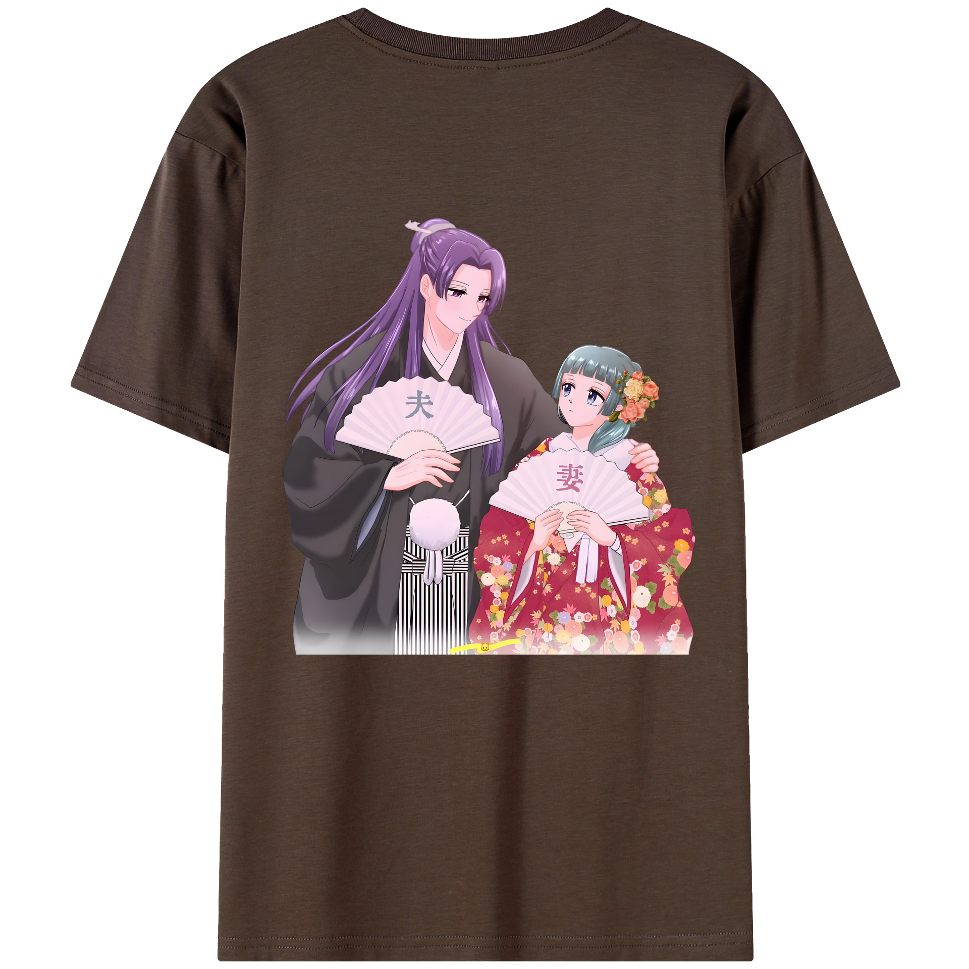 （画像用） 薬屋のひとりごと The Apothecary Diaries 綿100％半袖Tシャツ（背面プリント）