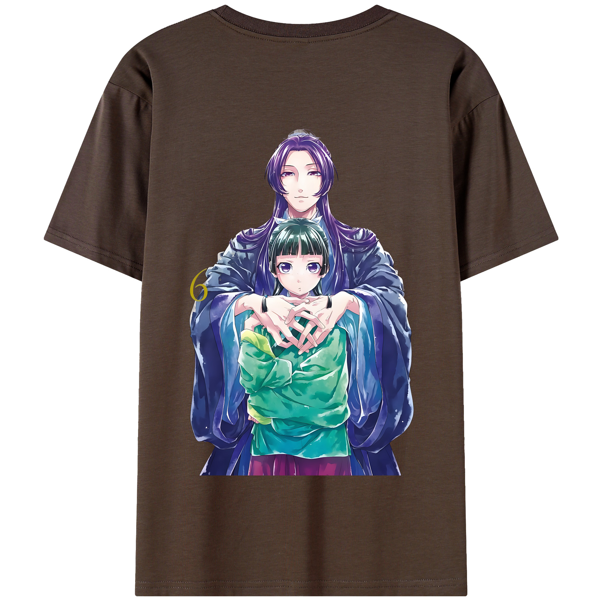 （画像用） 薬屋のひとりごと The Apothecary Diaries 綿100％半袖Tシャツ（背面プリント）