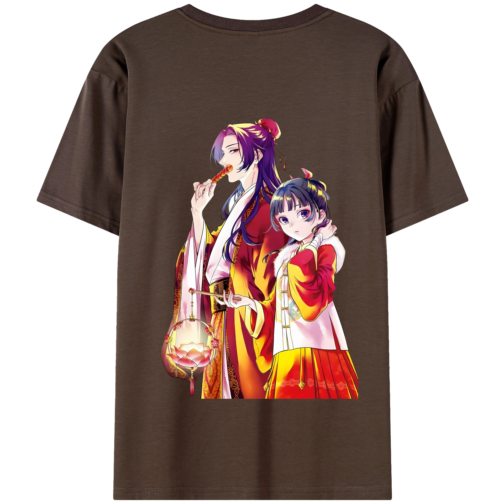 （画像用） 薬屋のひとりごと The Apothecary Diaries 綿100％半袖Tシャツ（背面プリント）