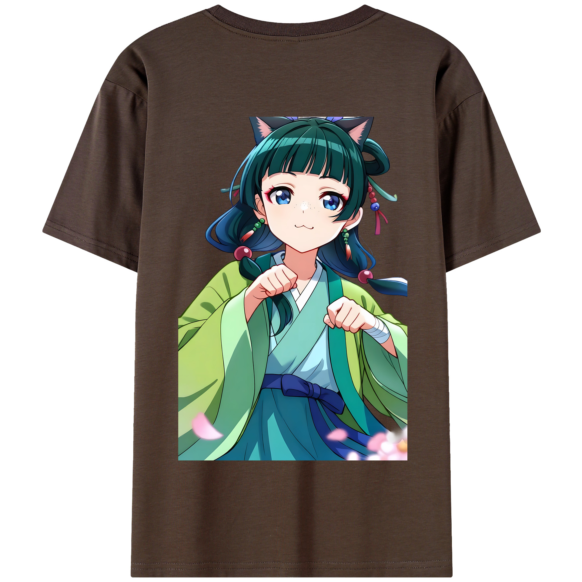 （画像用） 薬屋のひとりごと The Apothecary Diaries 綿100％半袖Tシャツ（背面プリント）