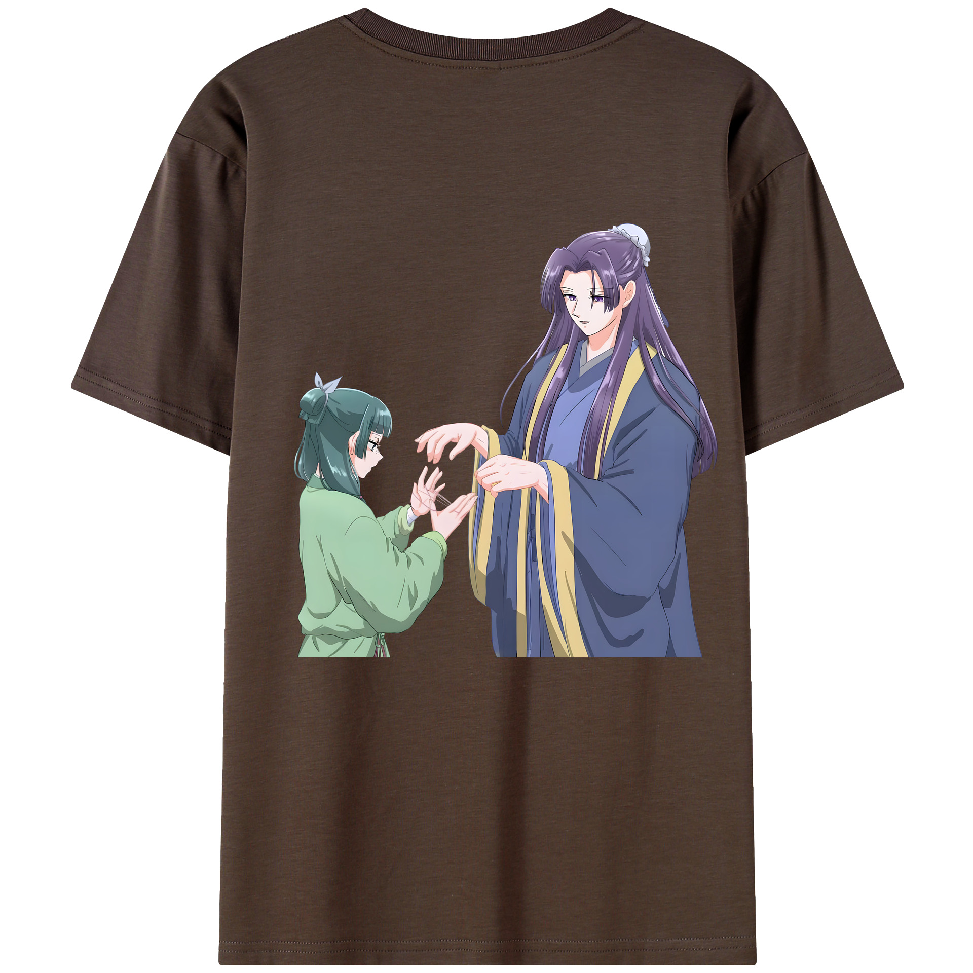 （画像用） 薬屋のひとりごと The Apothecary Diaries 綿100％半袖Tシャツ（背面プリント）