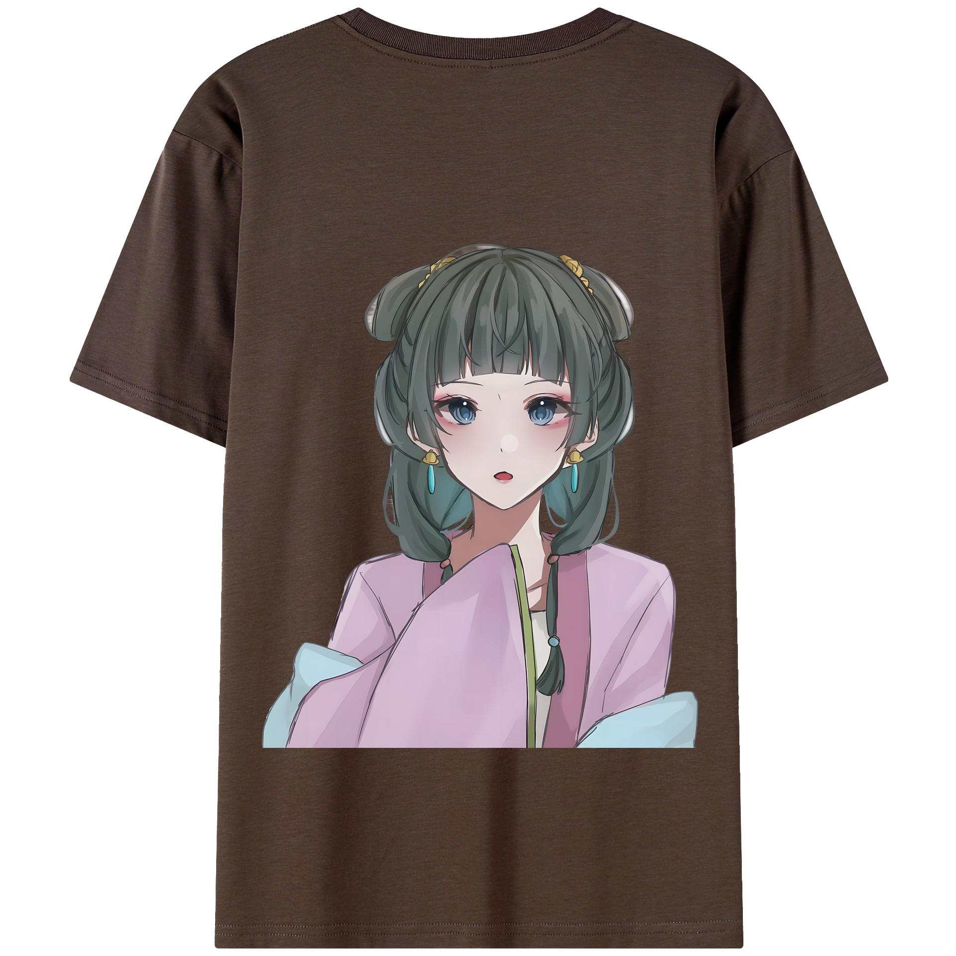 （画像用） 薬屋のひとりごと The Apothecary Diaries 綿100％半袖Tシャツ（背面プリント）