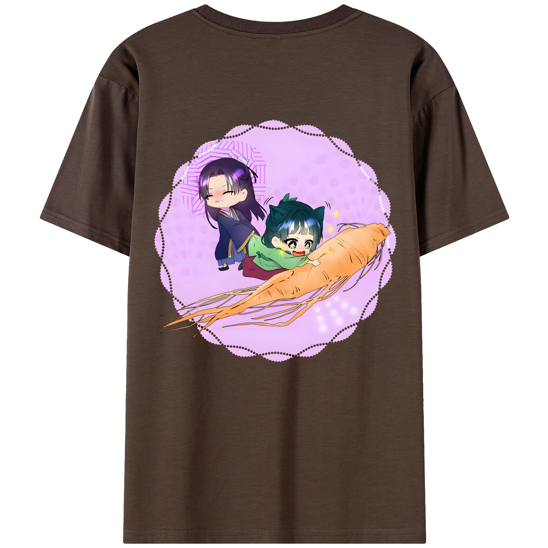 （画像用） 薬屋のひとりごと The Apothecary Diaries 綿100％半袖Tシャツ（背面プリント）