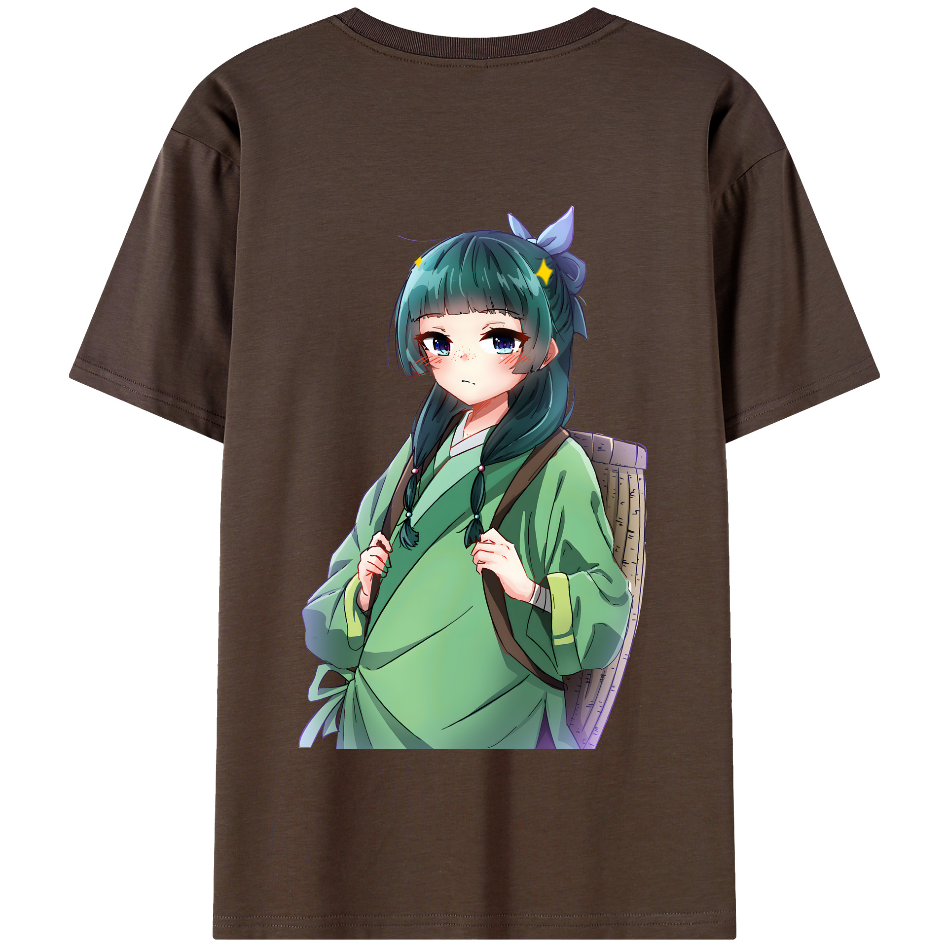 （画像用） 薬屋のひとりごと The Apothecary Diaries 綿100％半袖Tシャツ（背面プリント）
