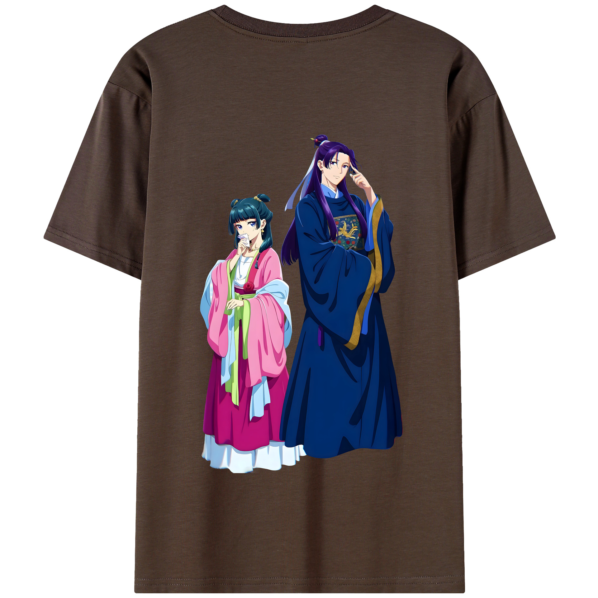 （画像用） 薬屋のひとりごと The Apothecary Diaries 綿100％半袖Tシャツ（背面プリント）