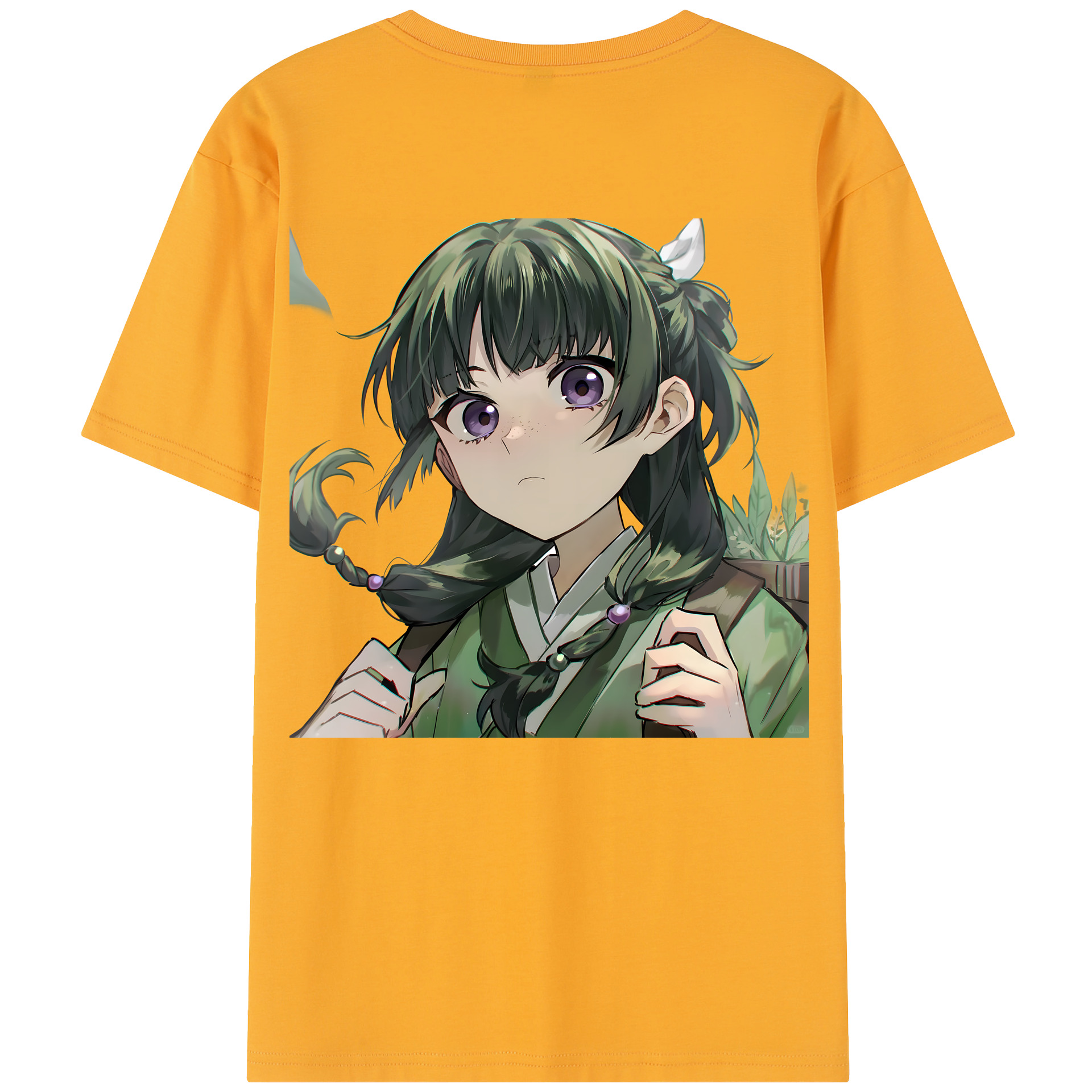 （画像用） 薬屋のひとりごと The Apothecary Diaries 綿100％半袖Tシャツ（背面プリント）