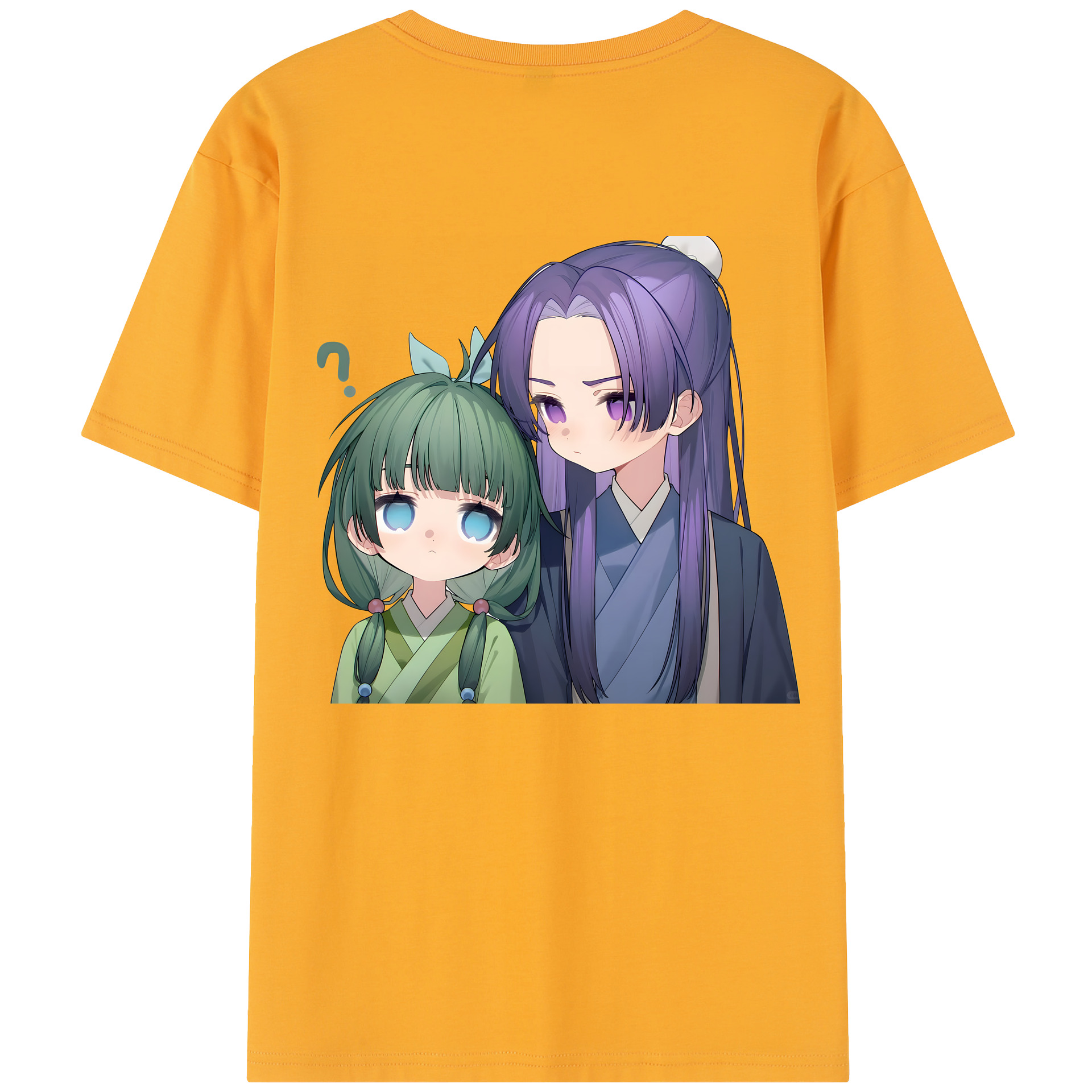 （画像用） 薬屋のひとりごと The Apothecary Diaries 綿100％半袖Tシャツ（背面プリント）