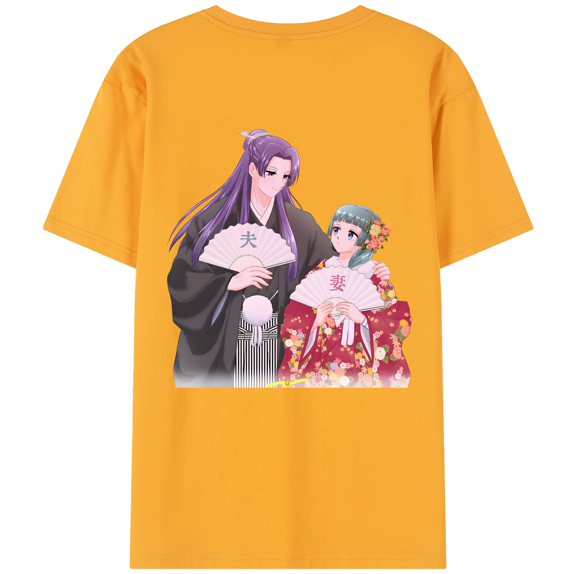 （画像用） 薬屋のひとりごと The Apothecary Diaries 綿100％半袖Tシャツ（背面プリント）