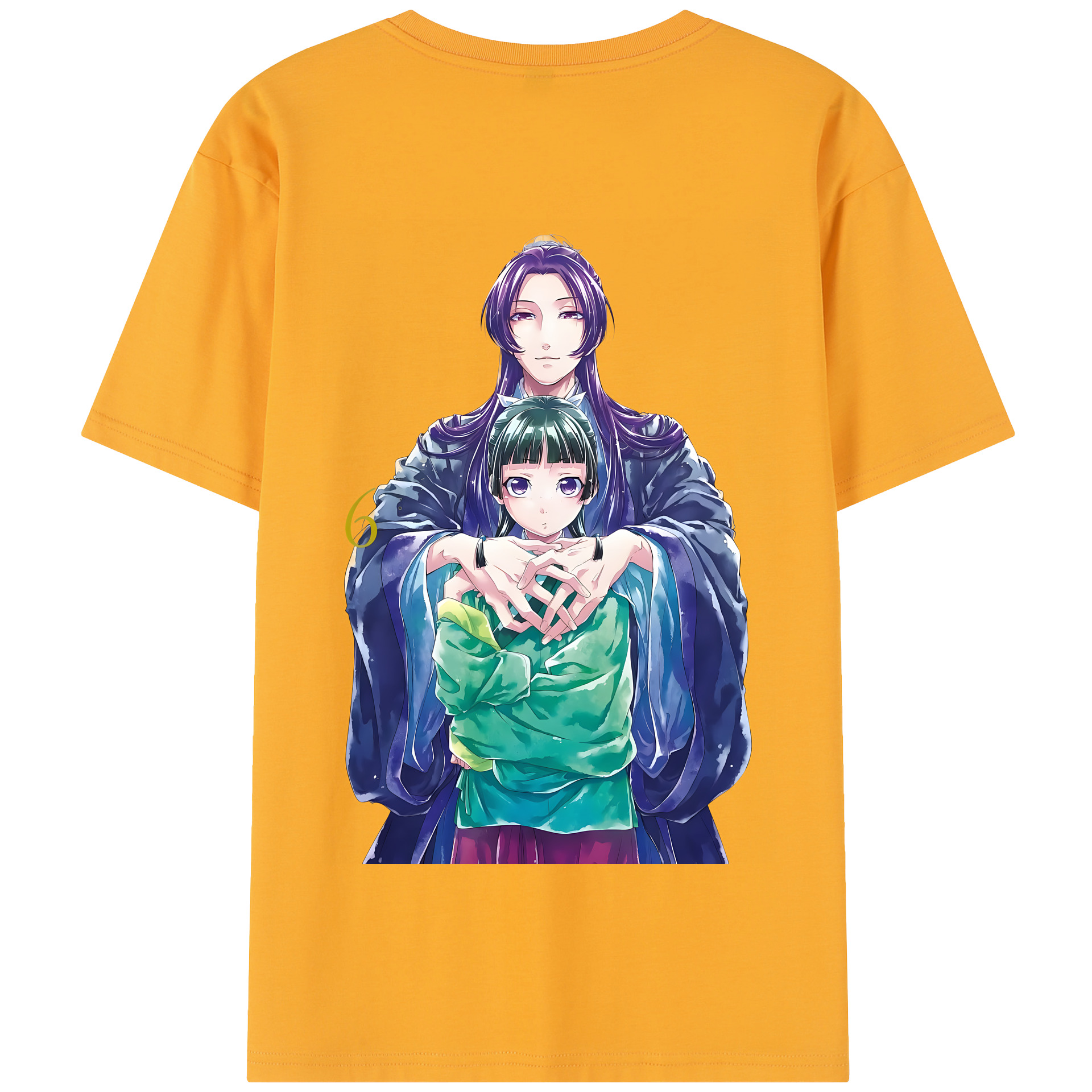 （画像用） 薬屋のひとりごと The Apothecary Diaries 綿100％半袖Tシャツ（背面プリント）