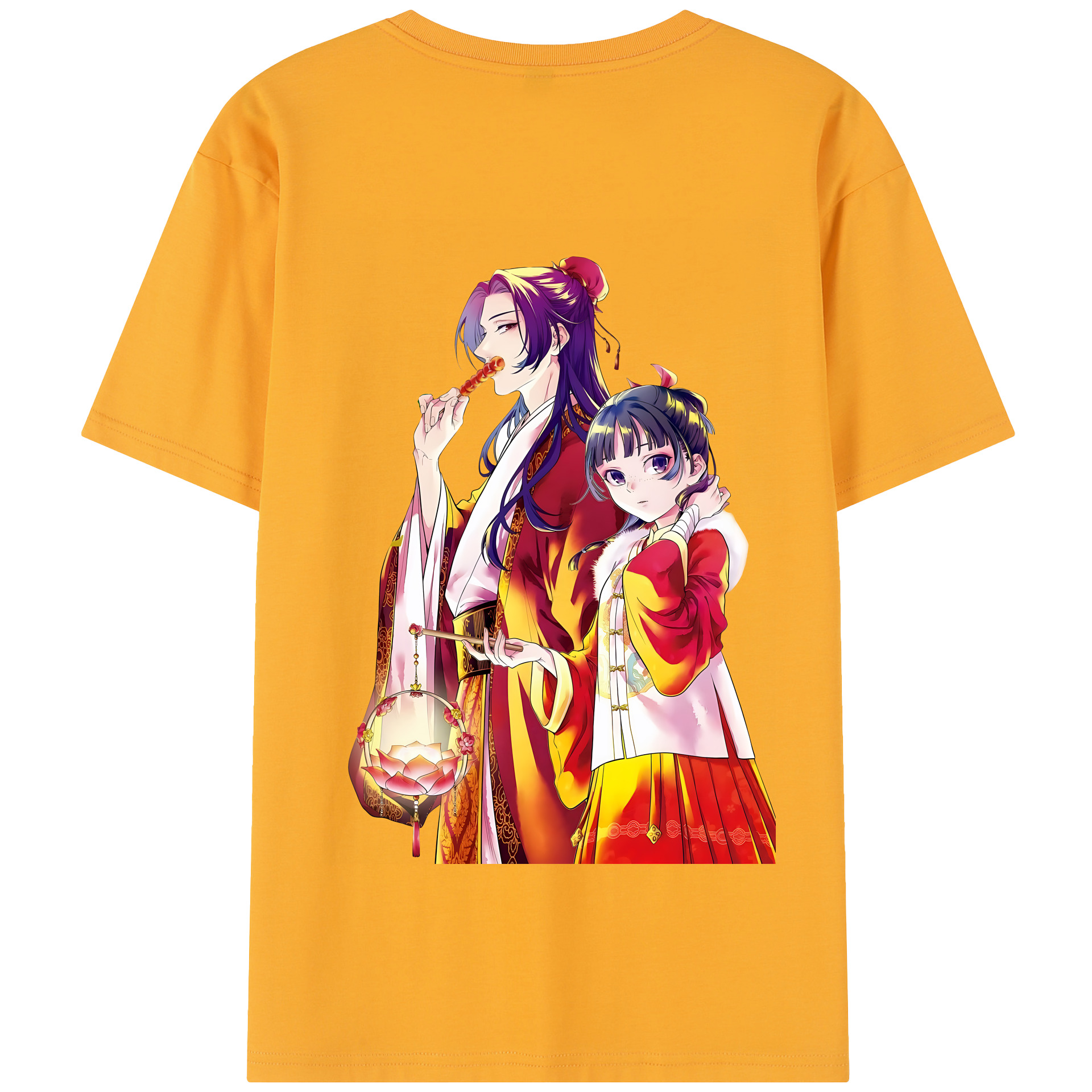 （画像用） 薬屋のひとりごと The Apothecary Diaries 綿100％半袖Tシャツ（背面プリント）