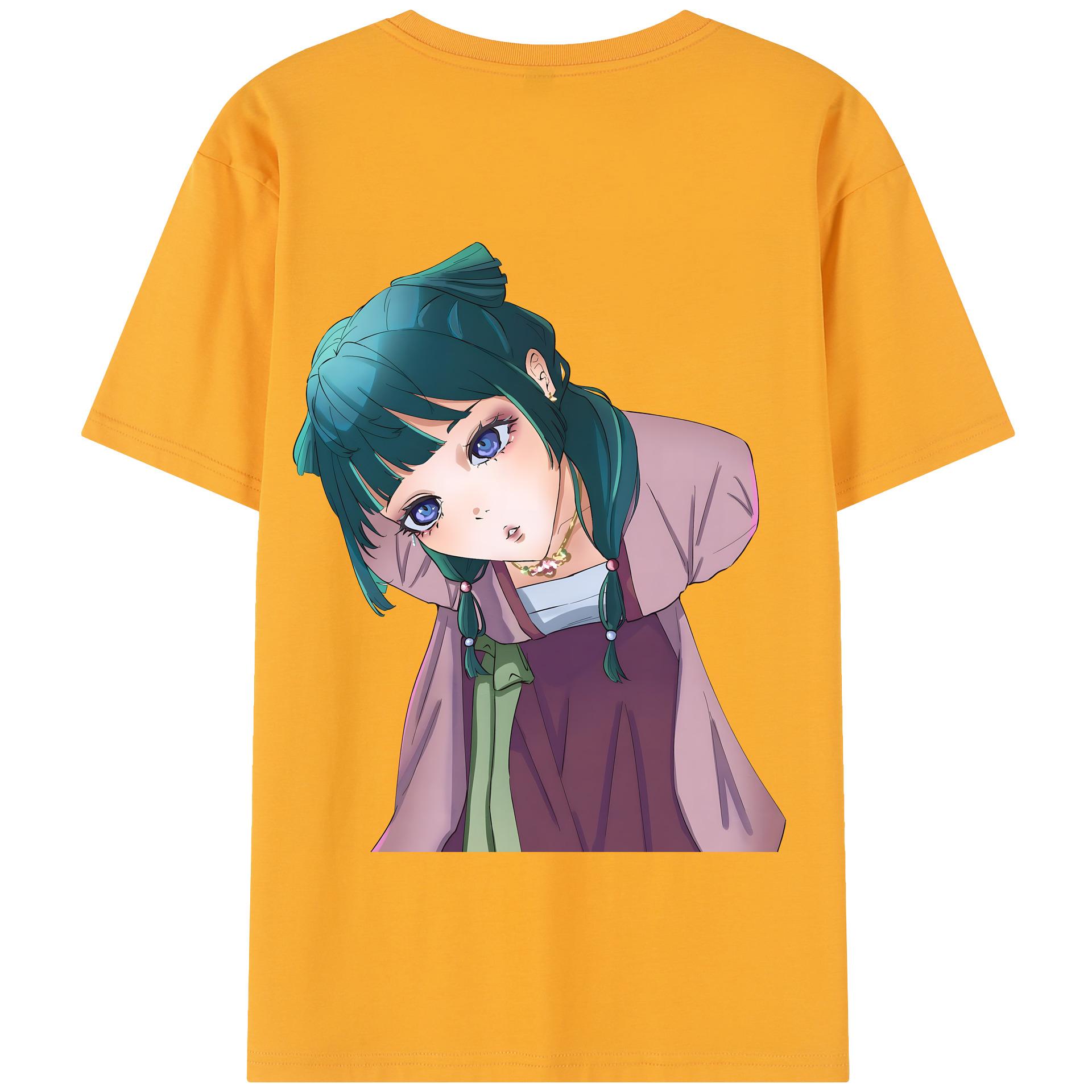 （画像用） 薬屋のひとりごと The Apothecary Diaries 綿100％半袖Tシャツ（背面プリント）