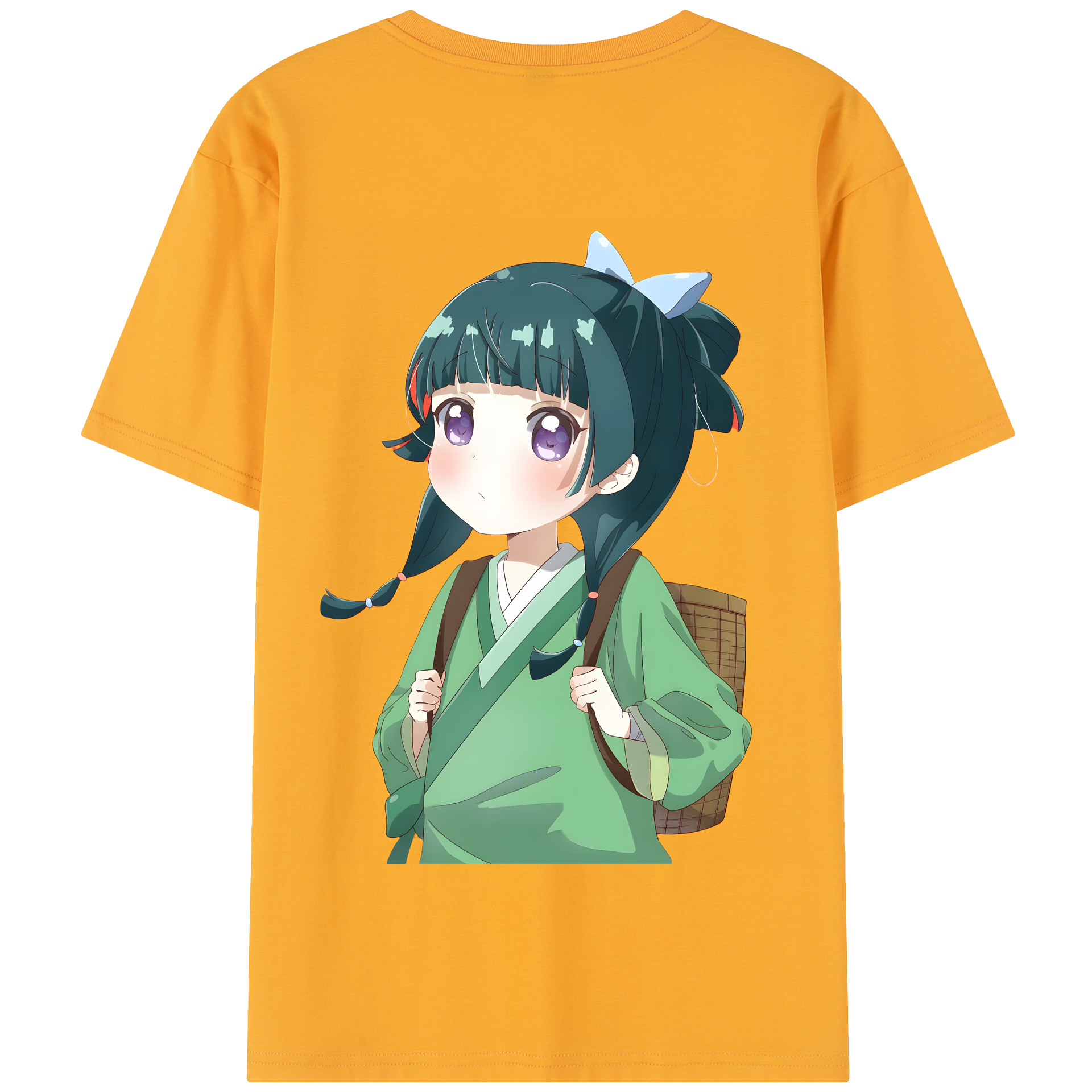 （画像用） 薬屋のひとりごと The Apothecary Diaries 綿100％半袖Tシャツ（背面プリント）