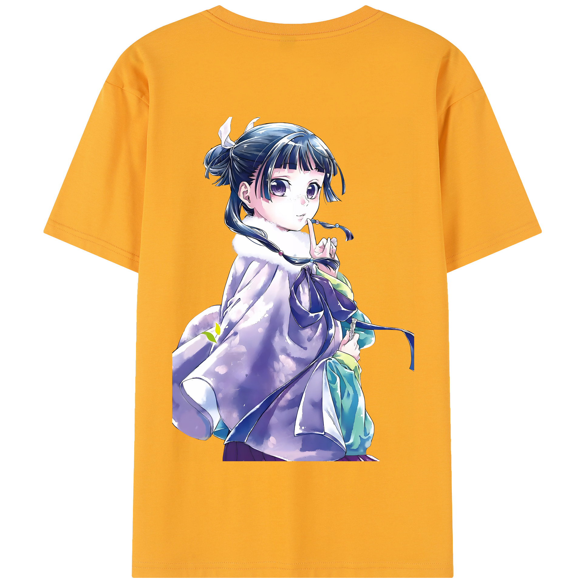 （画像用） 薬屋のひとりごと The Apothecary Diaries 綿100％半袖Tシャツ（背面プリント）