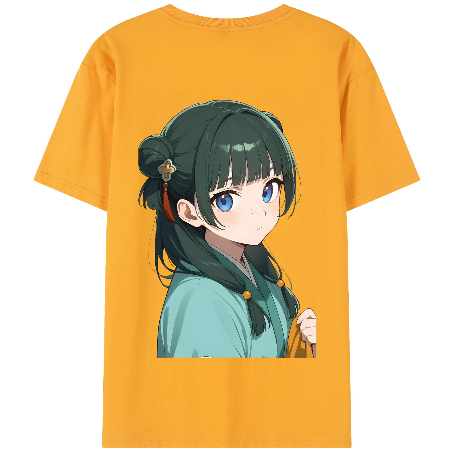 （画像用） 薬屋のひとりごと The Apothecary Diaries 綿100％半袖Tシャツ（背面プリント）