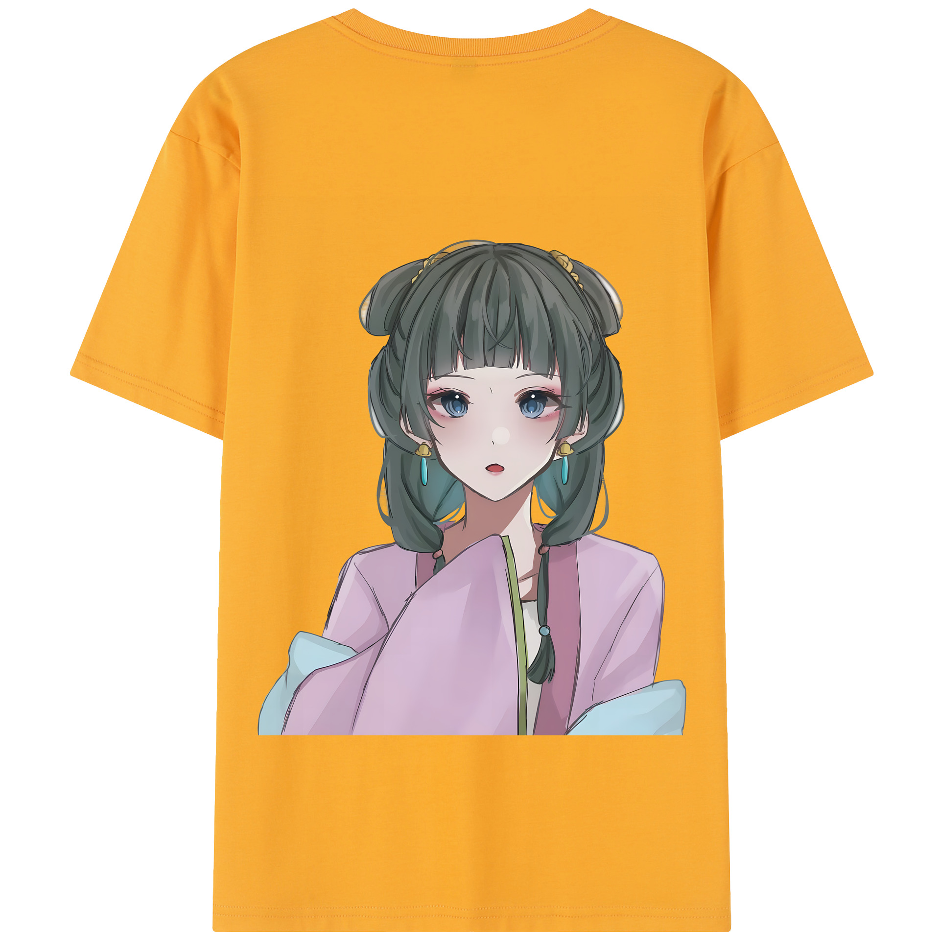 （画像用） 薬屋のひとりごと The Apothecary Diaries 綿100％半袖Tシャツ（背面プリント）