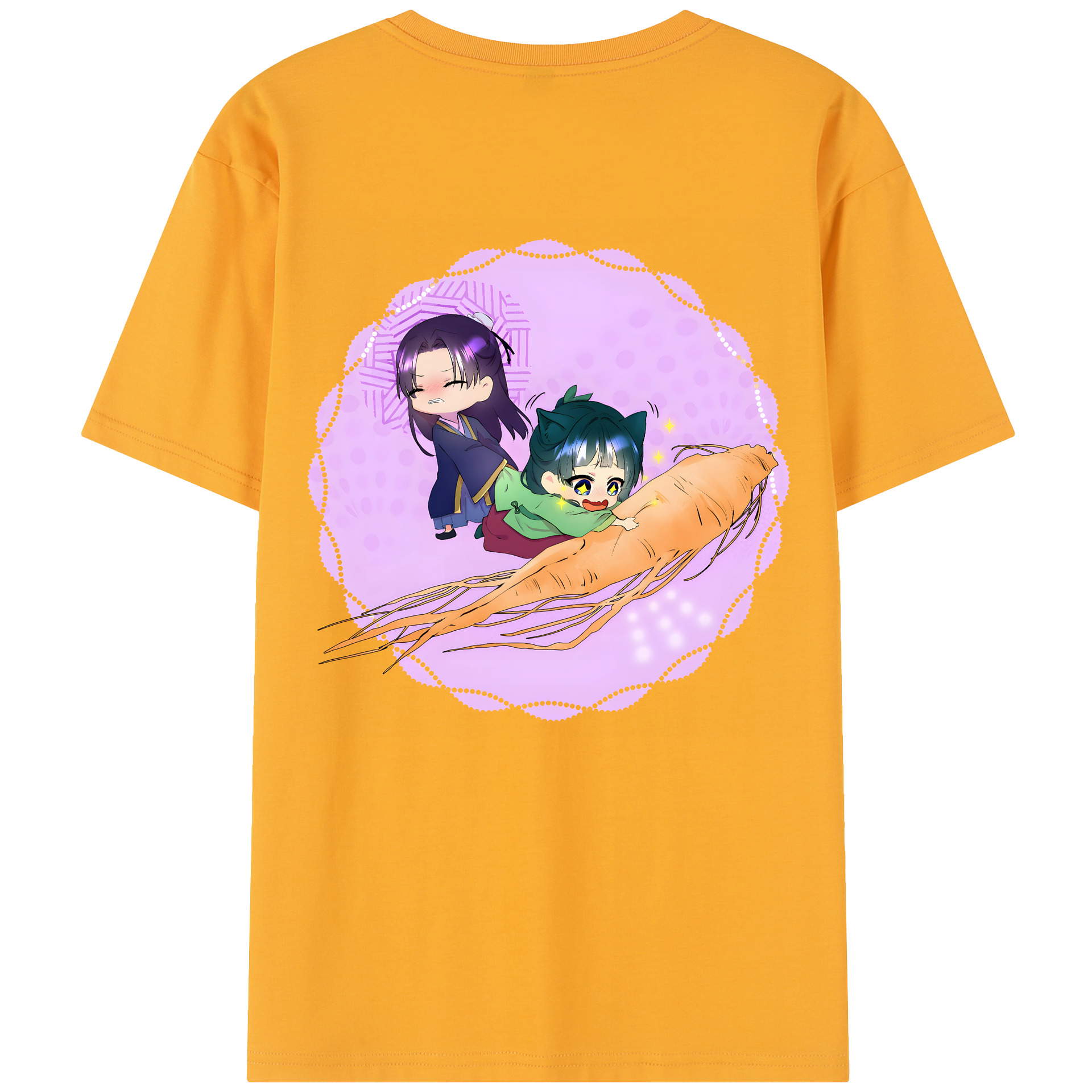 （画像用） 薬屋のひとりごと The Apothecary Diaries 綿100％半袖Tシャツ（背面プリント）