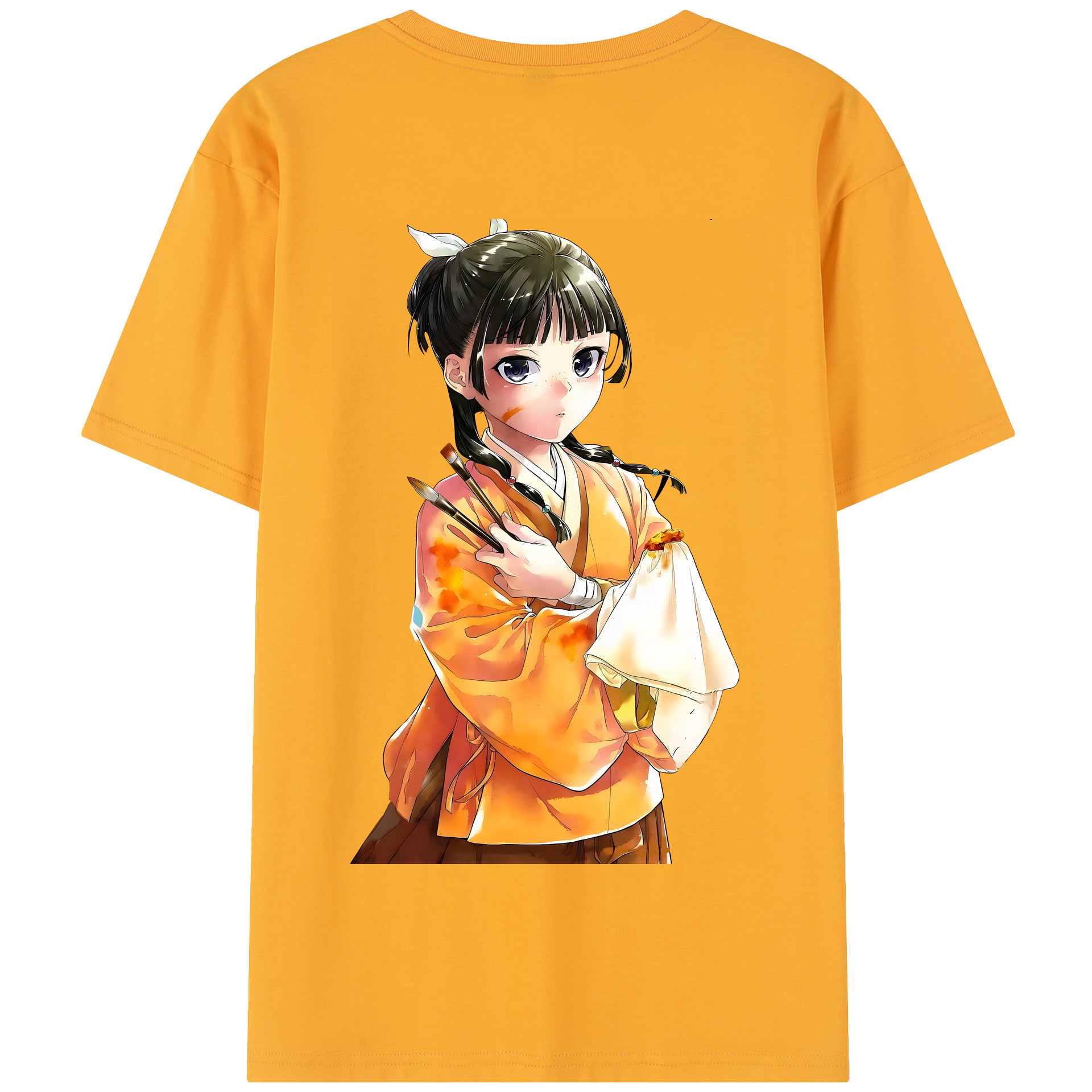 （画像用） 薬屋のひとりごと The Apothecary Diaries 綿100％半袖Tシャツ（背面プリント）