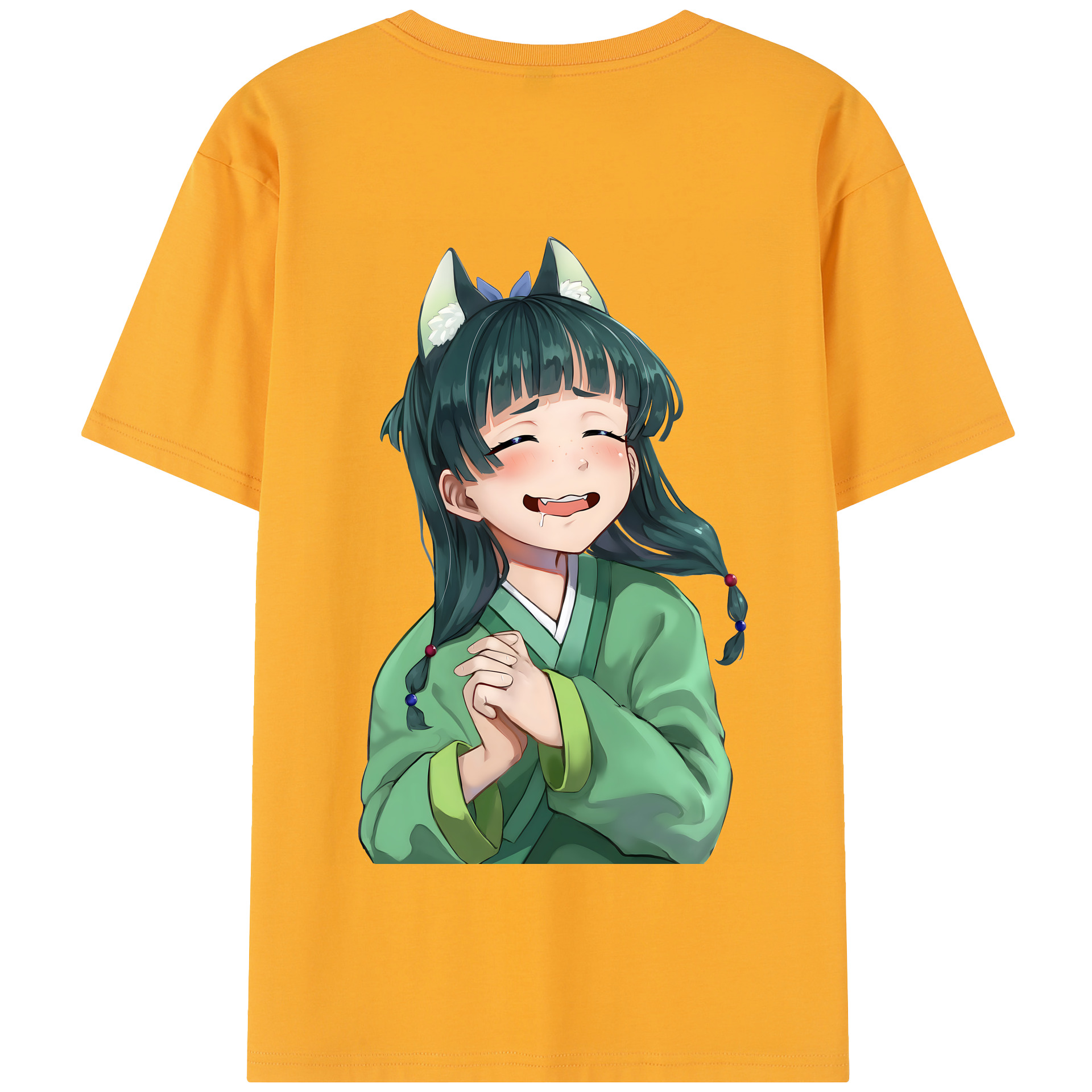 （画像用） 薬屋のひとりごと The Apothecary Diaries 綿100％半袖Tシャツ（背面プリント）
