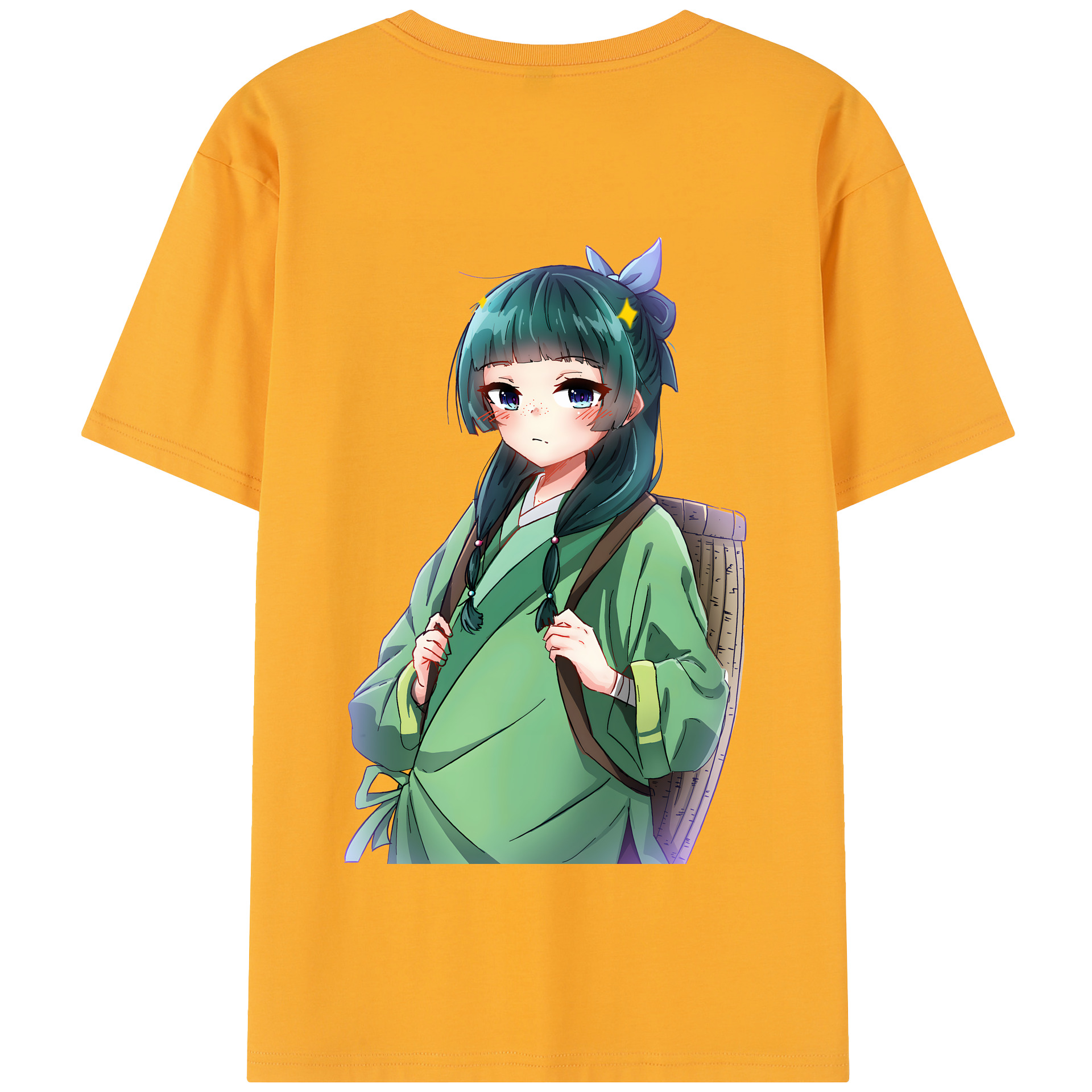 （画像用） 薬屋のひとりごと The Apothecary Diaries 綿100％半袖Tシャツ（背面プリント）