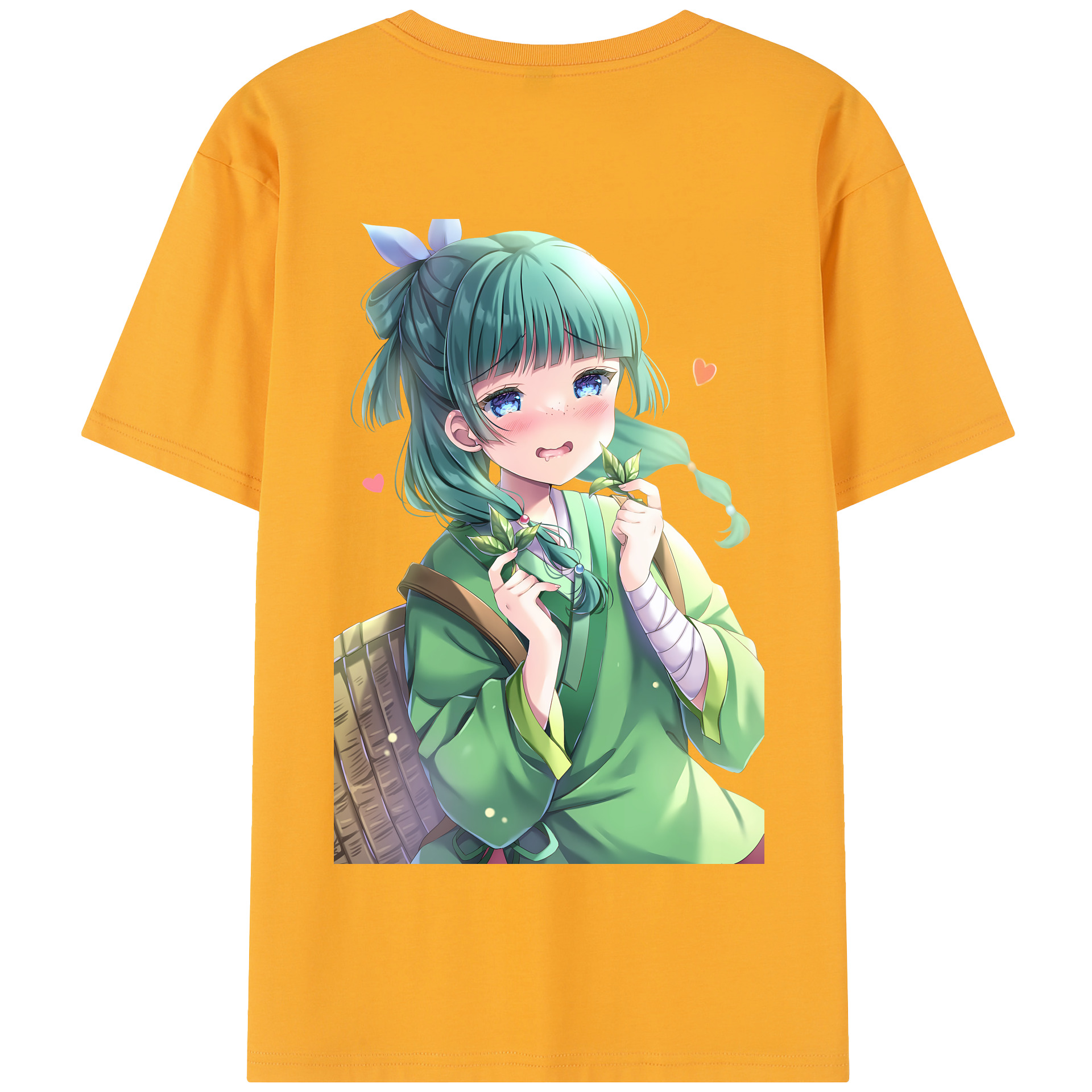 （画像用） 薬屋のひとりごと The Apothecary Diaries 綿100％半袖Tシャツ（背面プリント）