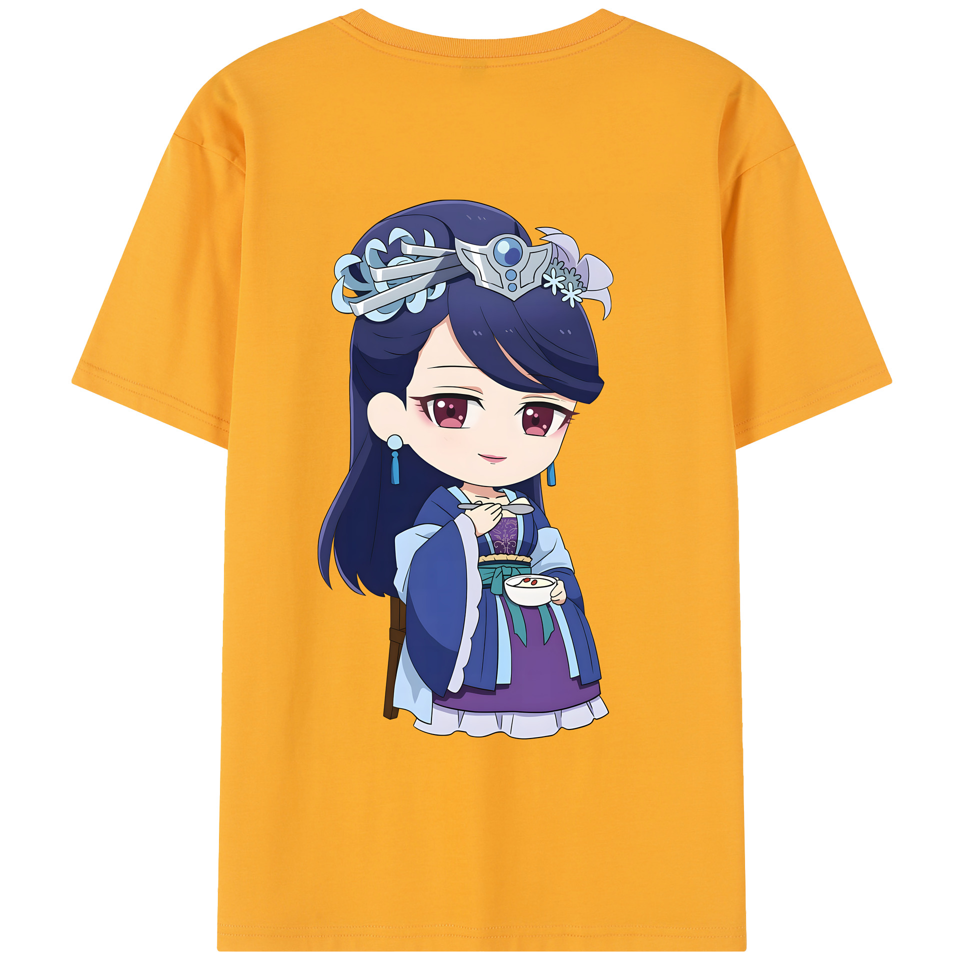 （画像用） 薬屋のひとりごと The Apothecary Diaries 綿100％半袖Tシャツ（背面プリント）