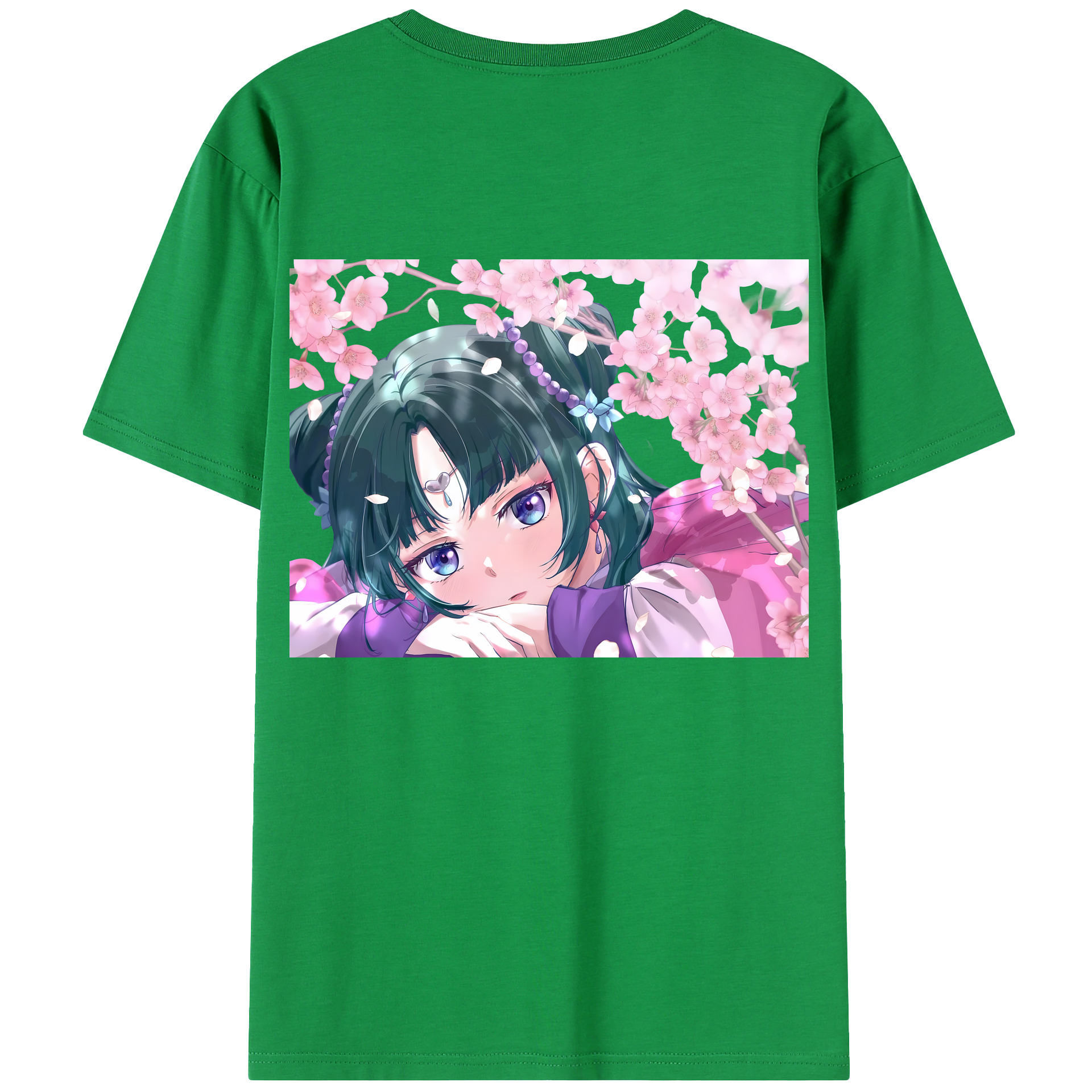 （画像用） 薬屋のひとりごと The Apothecary Diaries 綿100％半袖Tシャツ（背面プリント）