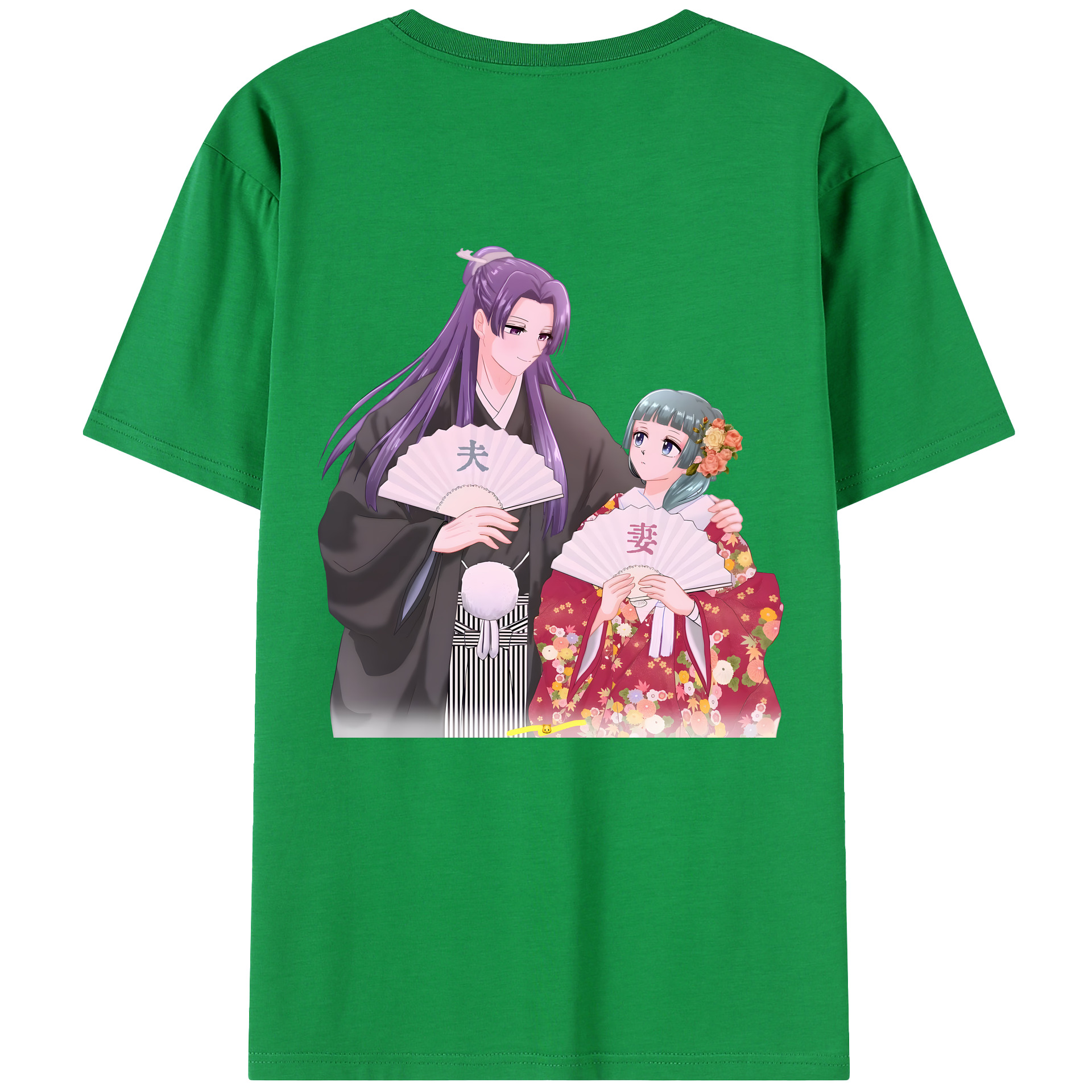 （画像用） 薬屋のひとりごと The Apothecary Diaries 綿100％半袖Tシャツ（背面プリント）