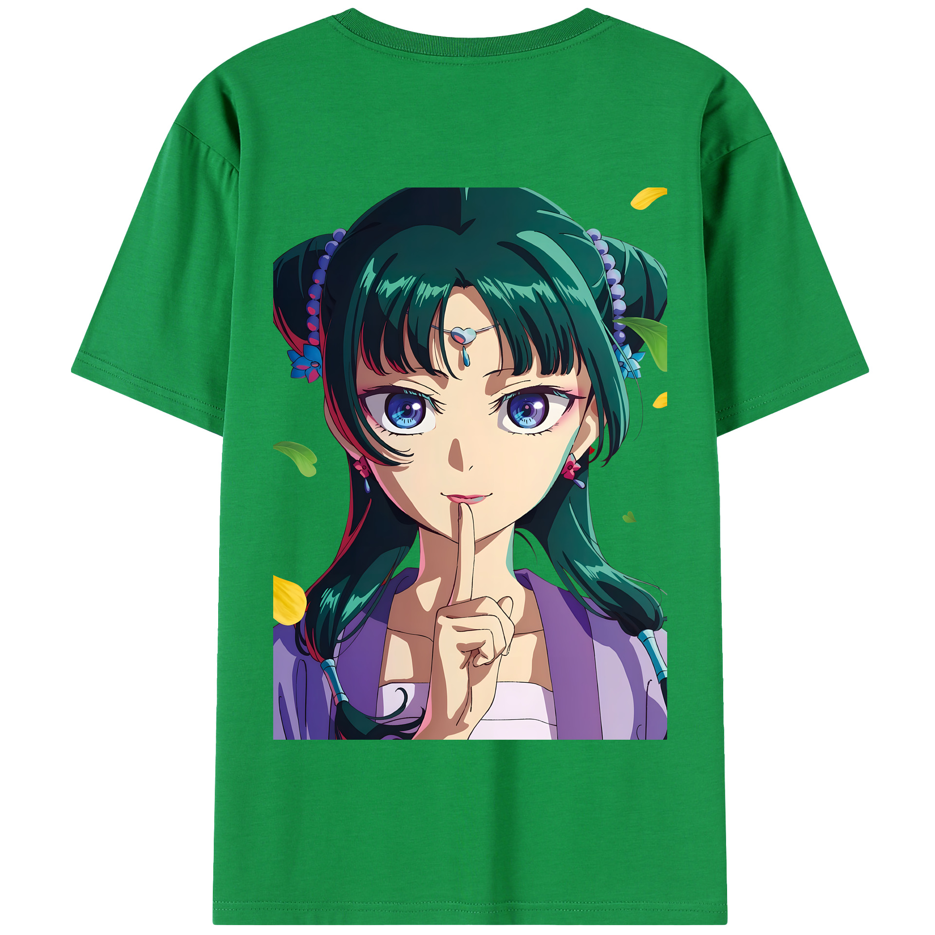 （画像用） 薬屋のひとりごと The Apothecary Diaries 綿100％半袖Tシャツ（背面プリント）