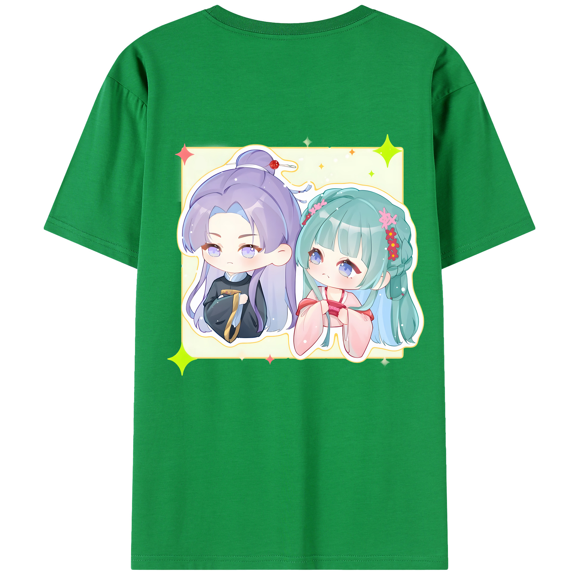 （画像用） 薬屋のひとりごと The Apothecary Diaries 綿100％半袖Tシャツ（背面プリント）