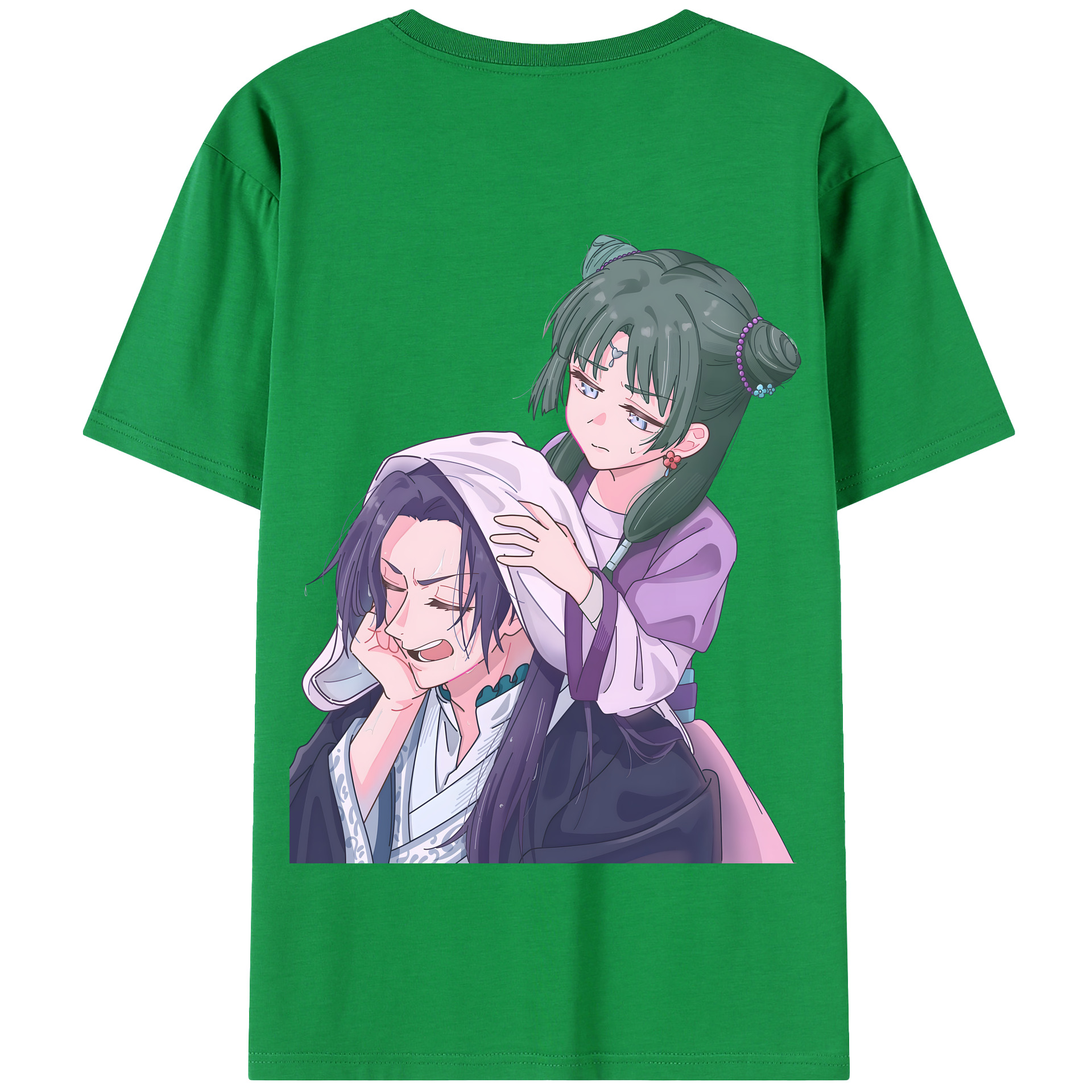 （画像用） 薬屋のひとりごと The Apothecary Diaries 綿100％半袖Tシャツ（背面プリント）
