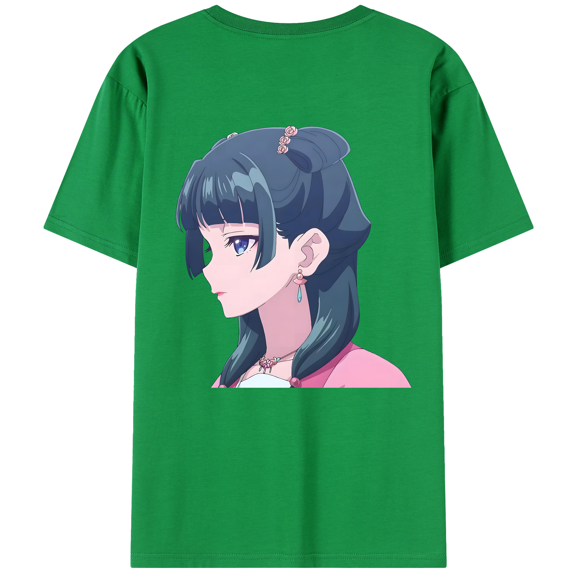 （画像用） 薬屋のひとりごと The Apothecary Diaries 綿100％半袖Tシャツ（背面プリント）