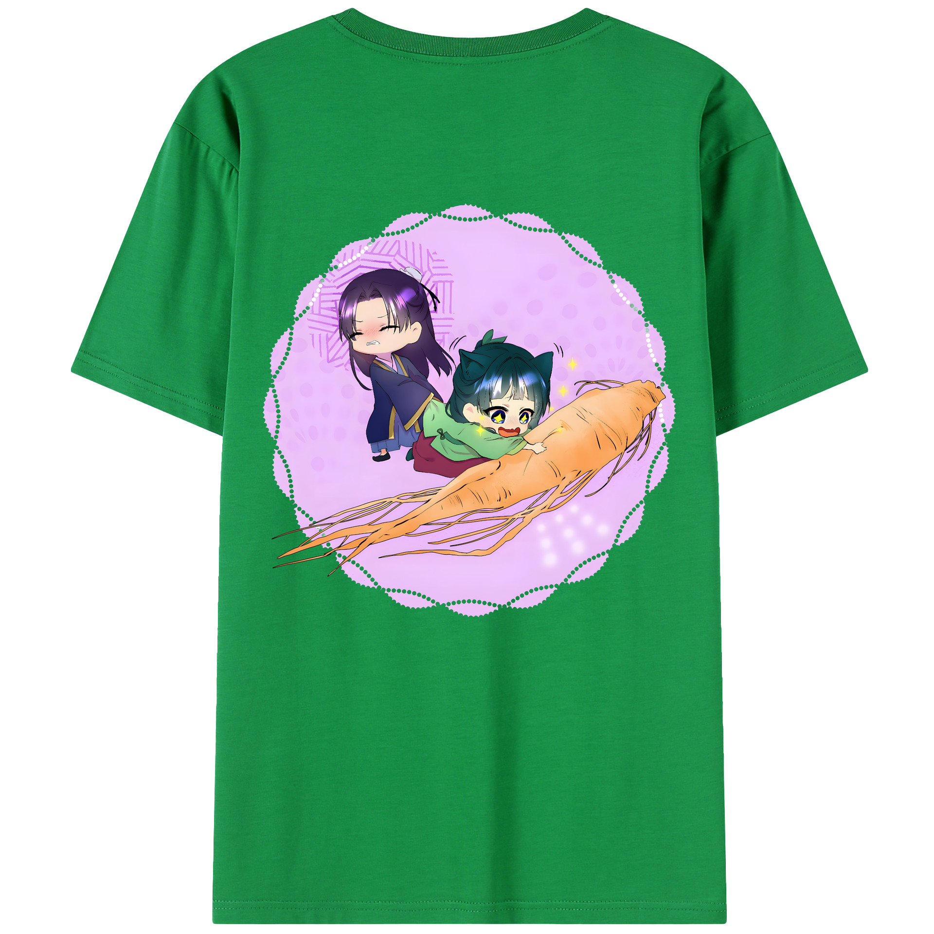 （画像用） 薬屋のひとりごと The Apothecary Diaries 綿100％半袖Tシャツ（背面プリント）