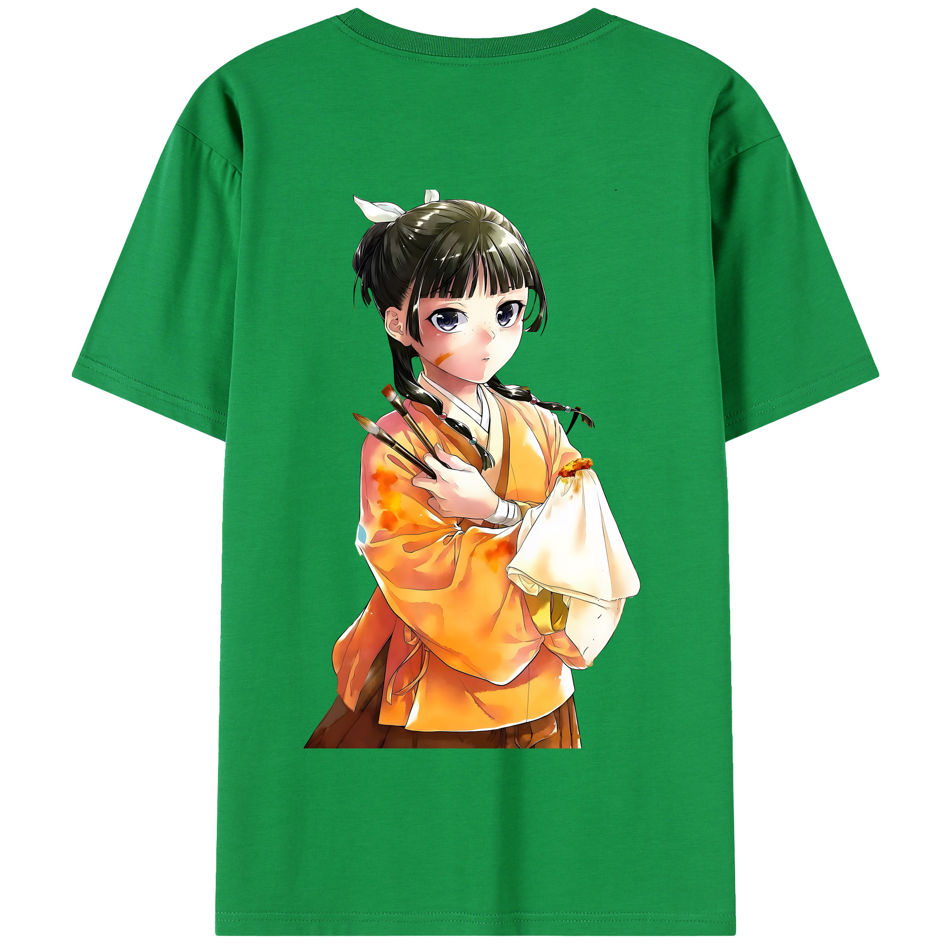 （画像用） 薬屋のひとりごと The Apothecary Diaries 綿100％半袖Tシャツ（背面プリント）