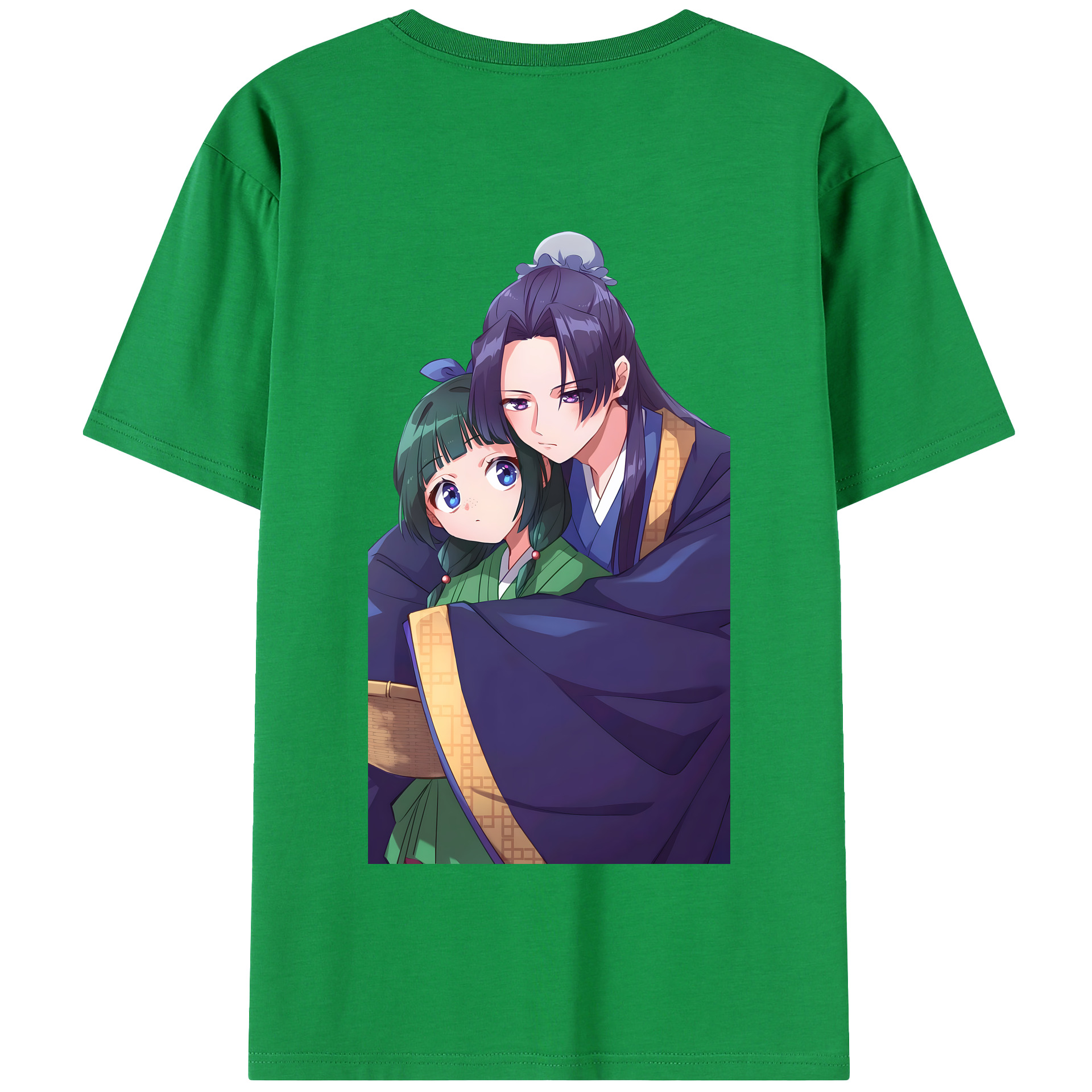 （画像用） 薬屋のひとりごと The Apothecary Diaries 綿100％半袖Tシャツ（背面プリント）