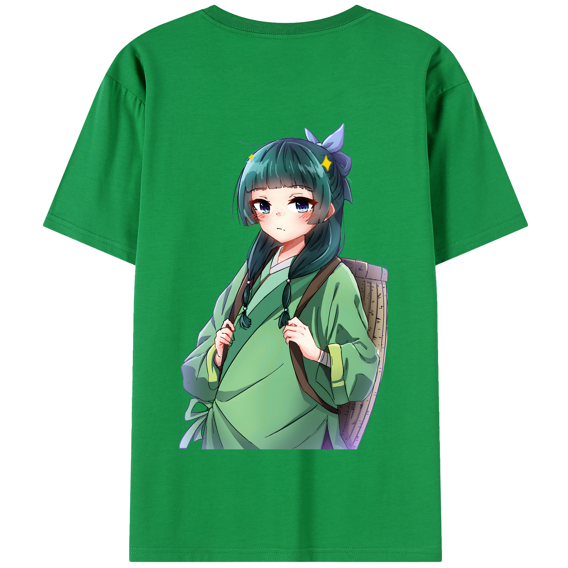 （画像用） 薬屋のひとりごと The Apothecary Diaries 綿100％半袖Tシャツ（背面プリント）