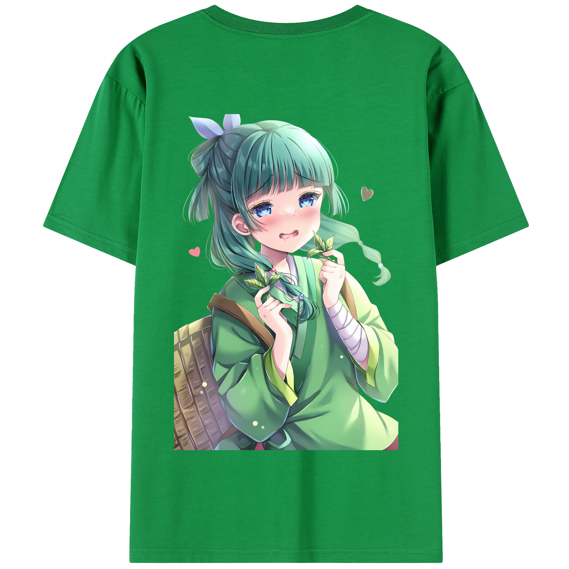 （画像用） 薬屋のひとりごと The Apothecary Diaries 綿100％半袖Tシャツ（背面プリント）