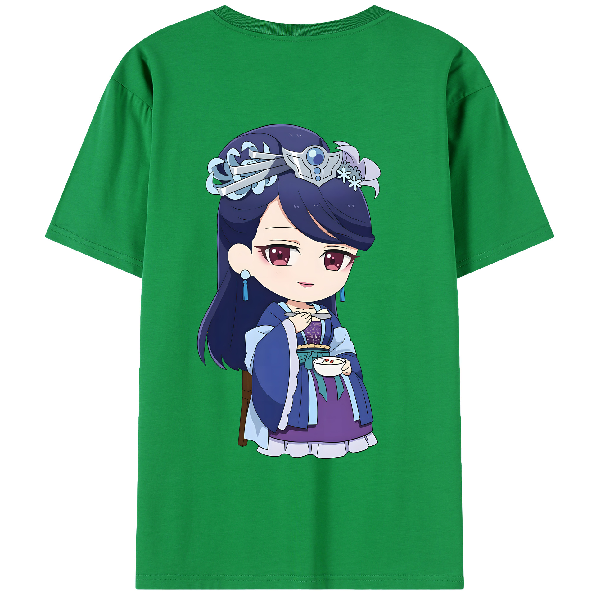 （画像用） 薬屋のひとりごと The Apothecary Diaries 綿100％半袖Tシャツ（背面プリント）