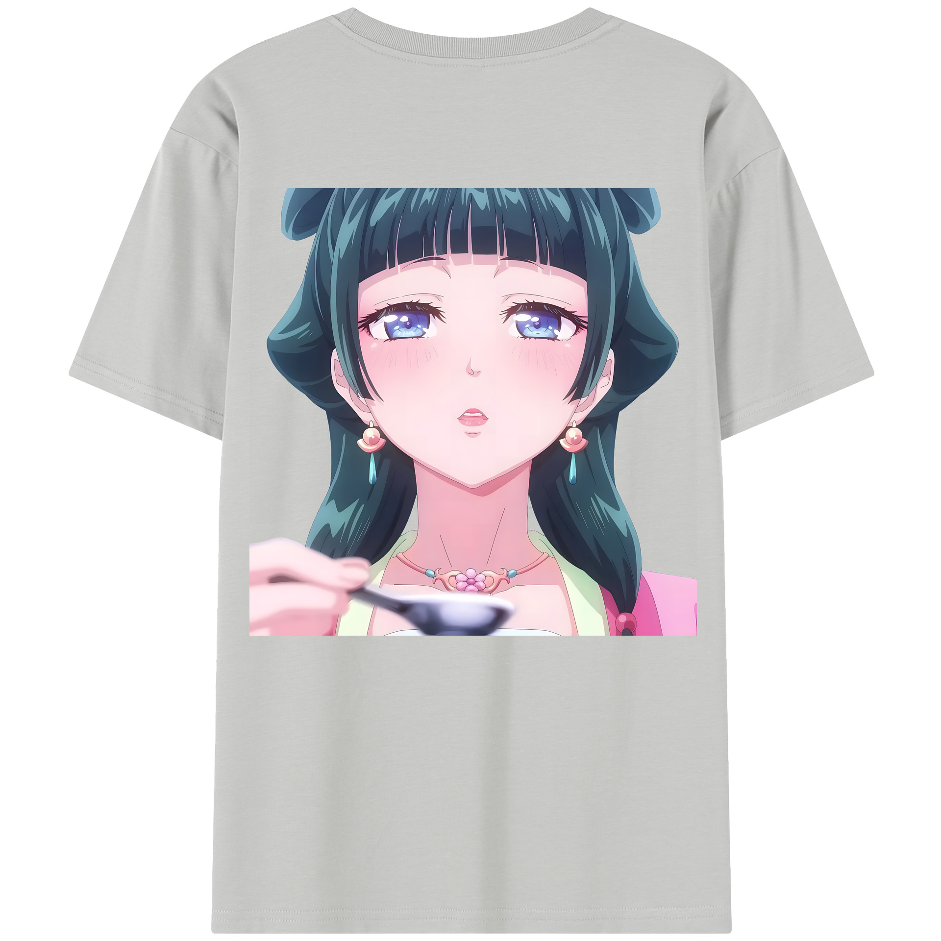 （画像用） 薬屋のひとりごと The Apothecary Diaries 綿100％半袖Tシャツ（背面プリント）