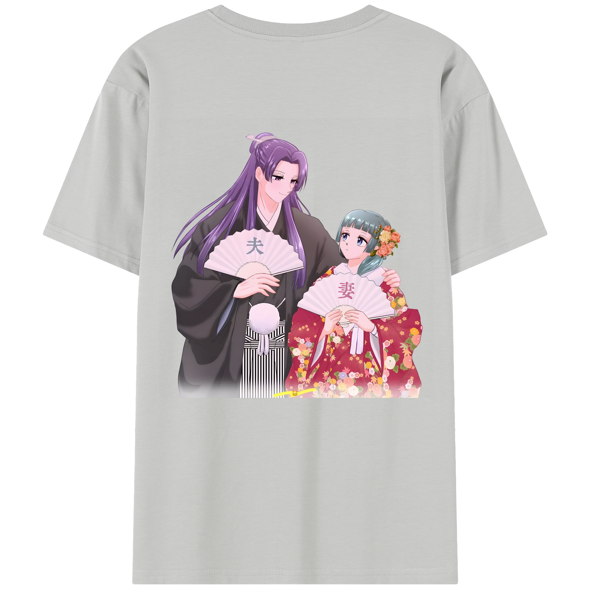 （画像用） 薬屋のひとりごと The Apothecary Diaries 綿100％半袖Tシャツ（背面プリント）