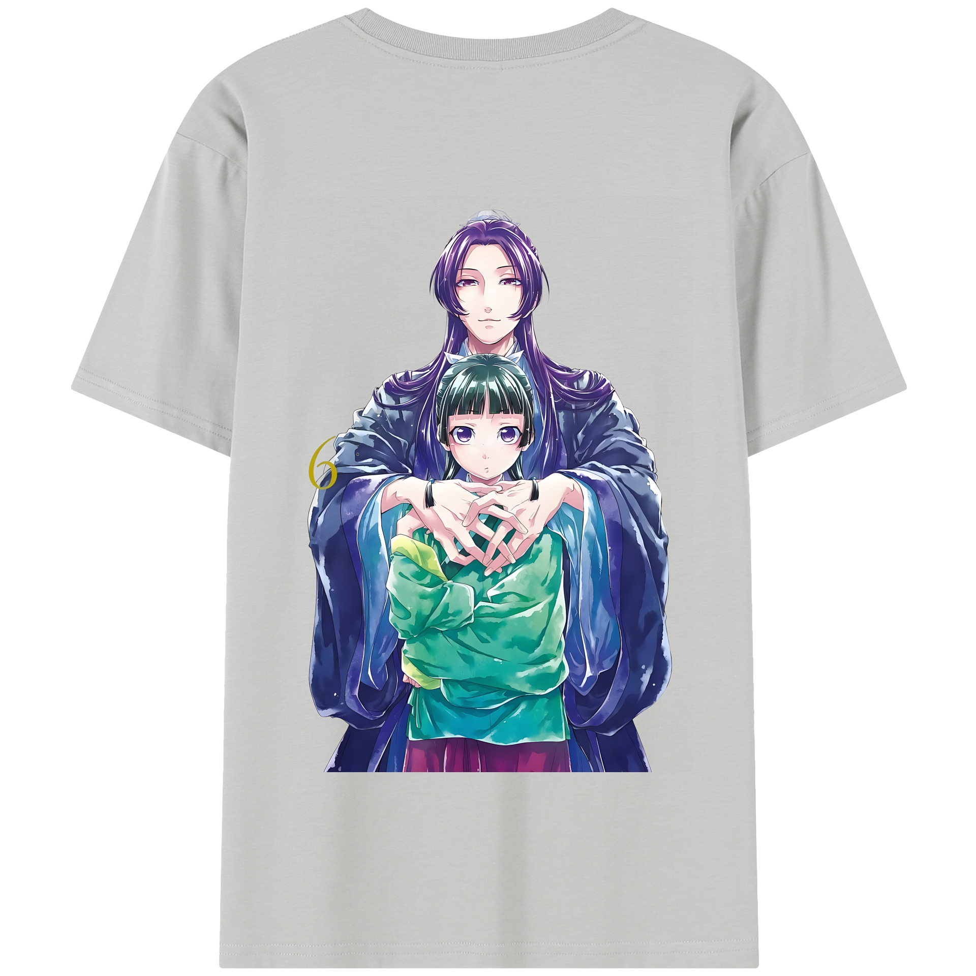 （画像用） 薬屋のひとりごと The Apothecary Diaries 綿100％半袖Tシャツ（背面プリント）