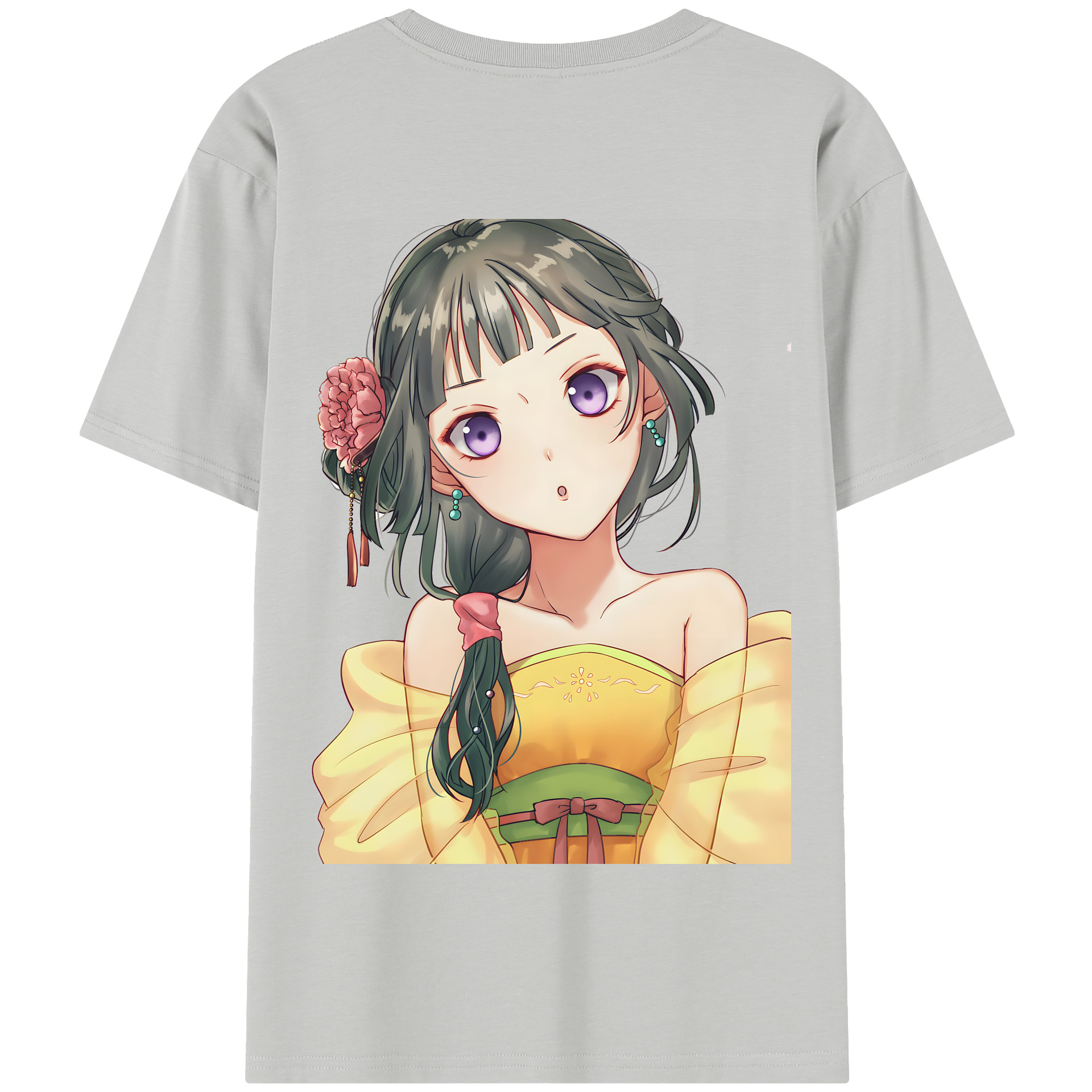 （画像用） 薬屋のひとりごと The Apothecary Diaries 綿100％半袖Tシャツ（背面プリント）